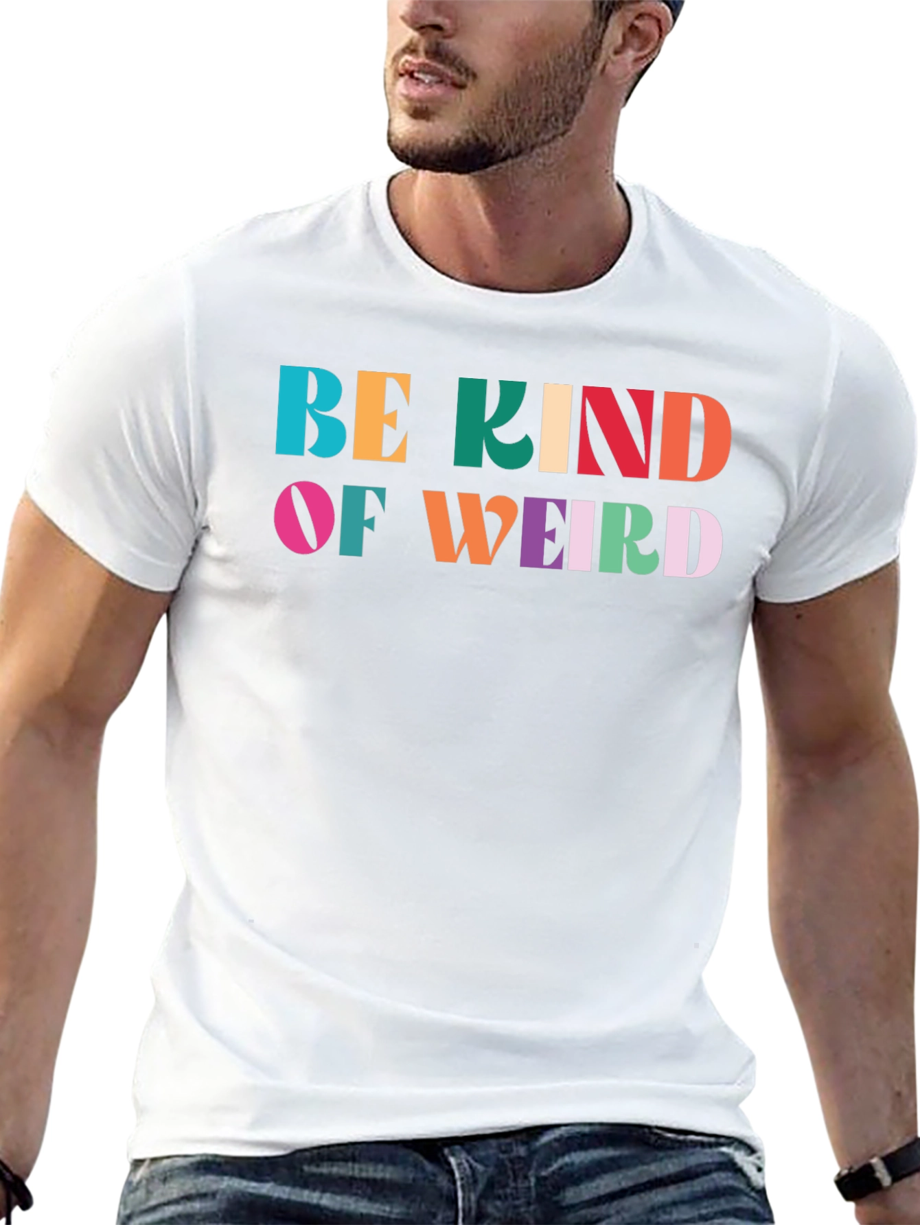 Be Kind of Weird T-Shirt - Black Graphic Tee