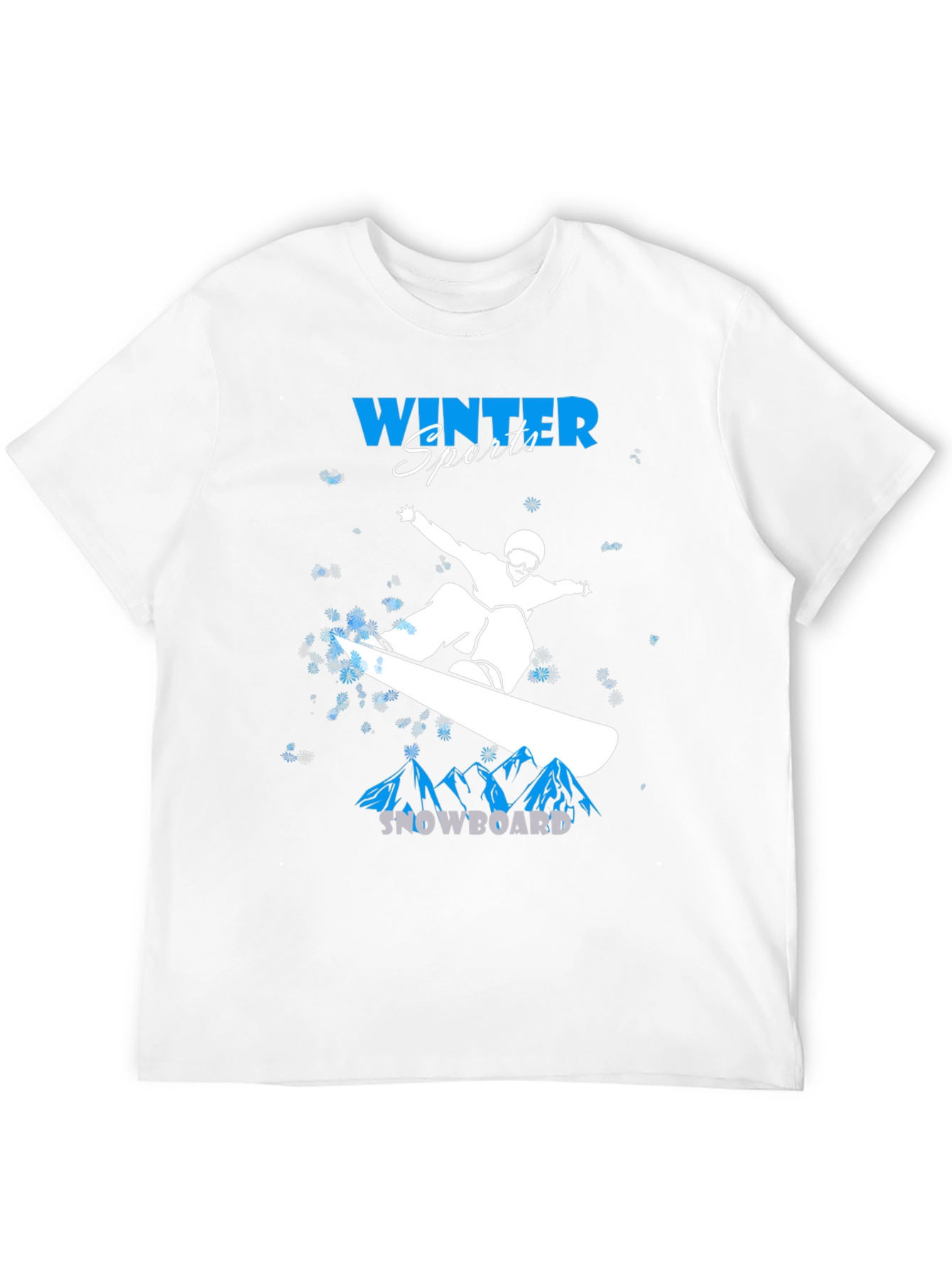 Winter Sports Snowboard T-Shirt