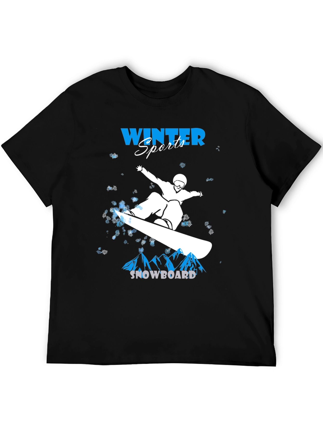 Winter Sports Snowboard T-Shirt