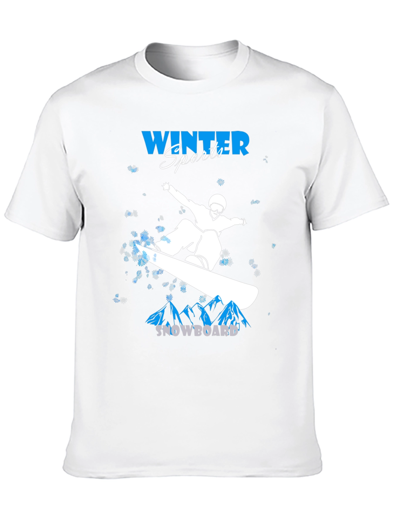 Winter Sports Snowboard T-Shirt