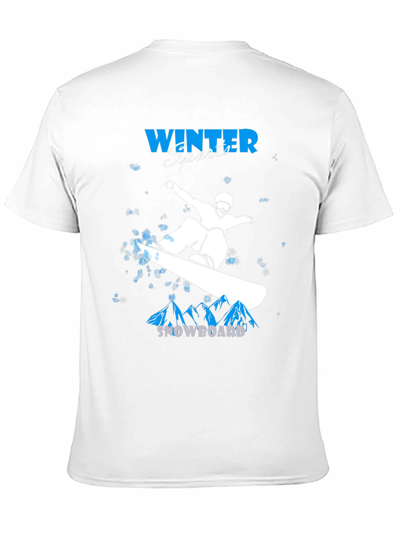 Winter Sports Snowboard T-Shirt