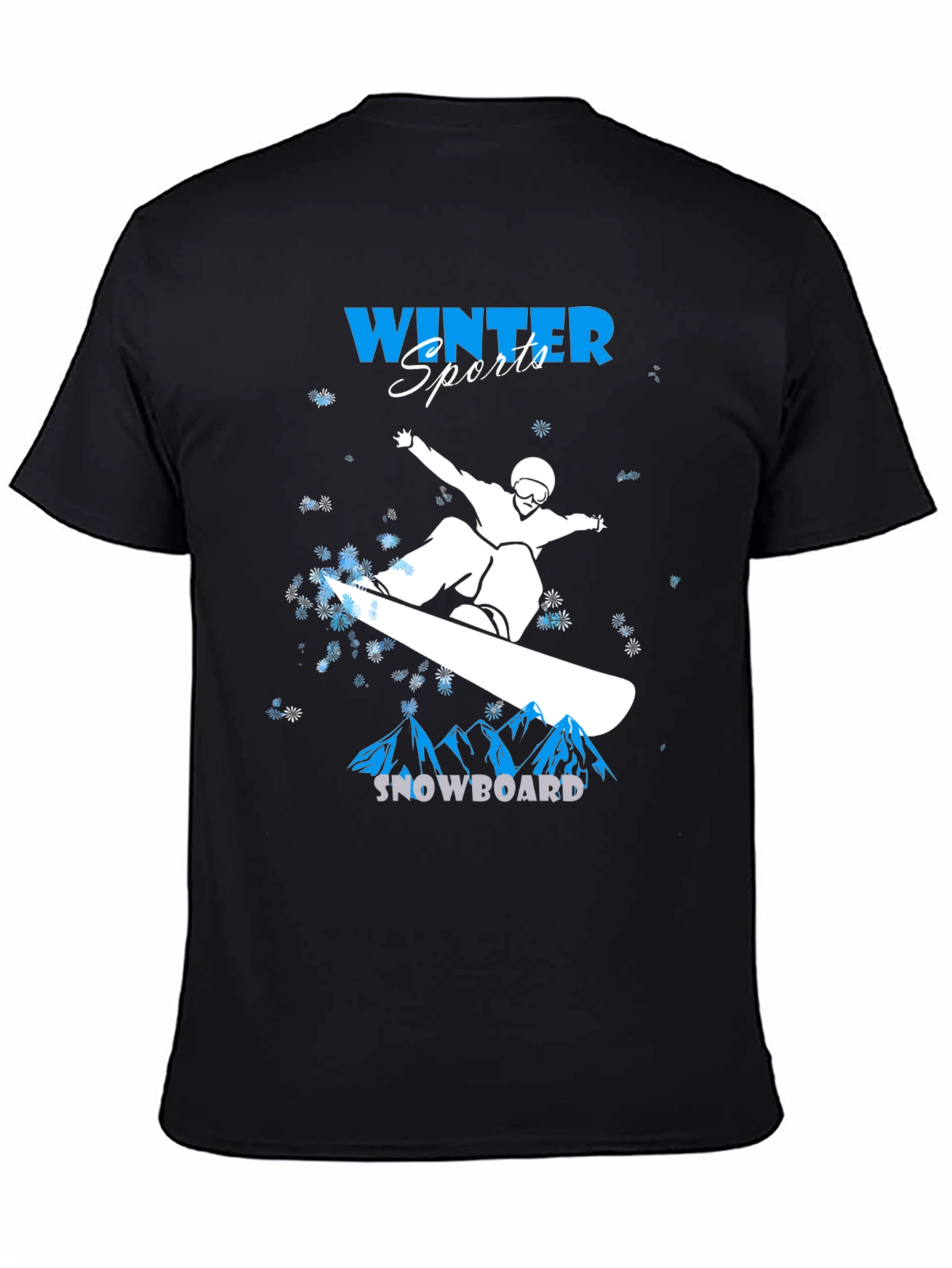 Winter Sports Snowboard T-Shirt