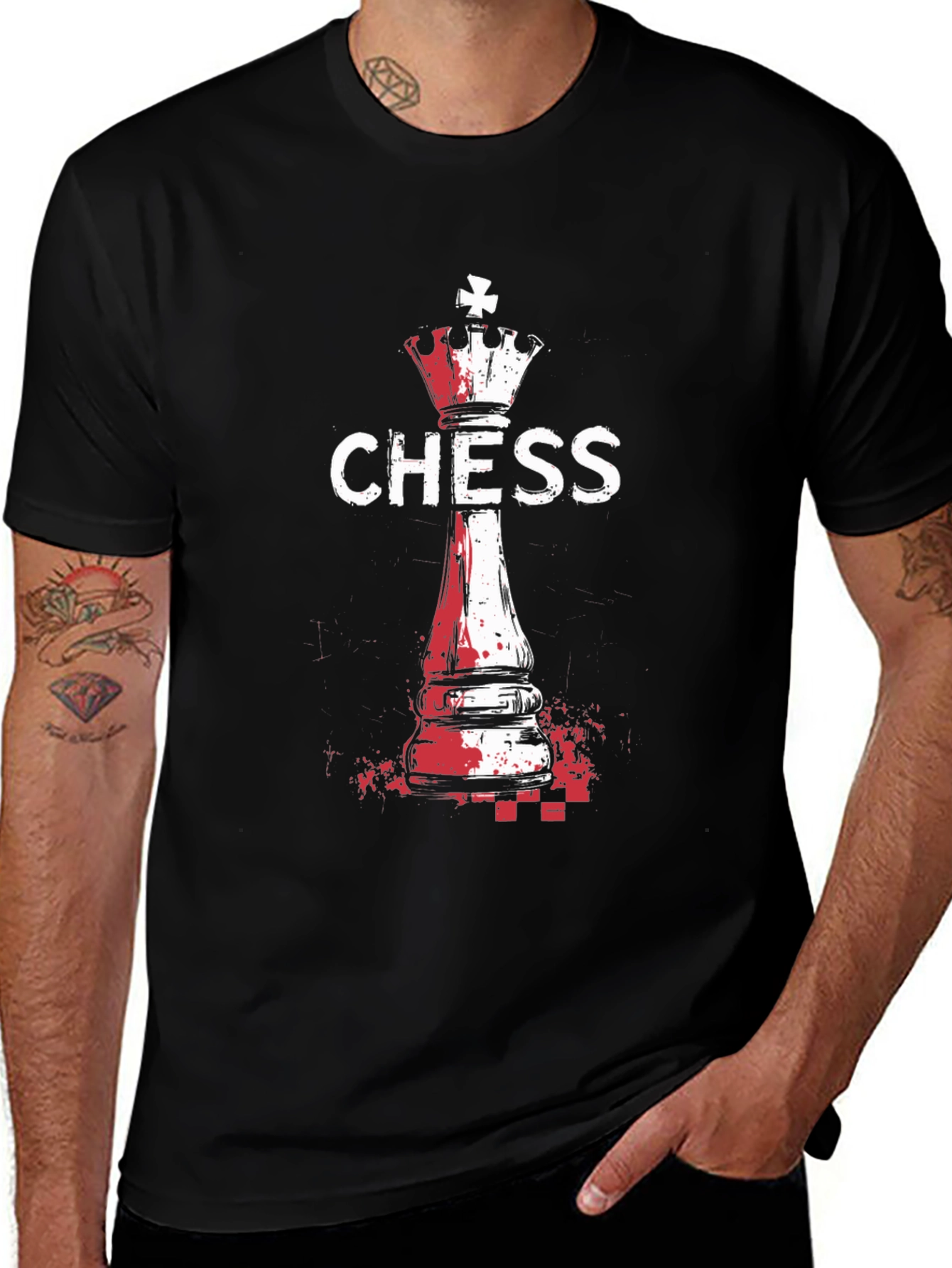 Chess King Graphic T-Shirt - Stylish Casual Wear