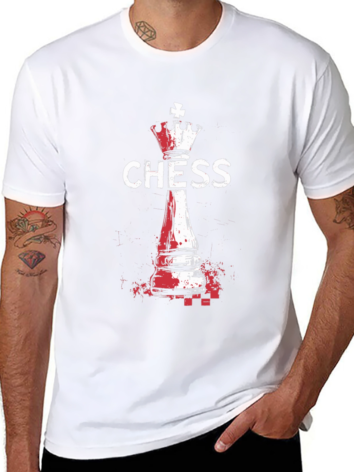 Chess King Graphic T-Shirt - Stylish Casual Wear
