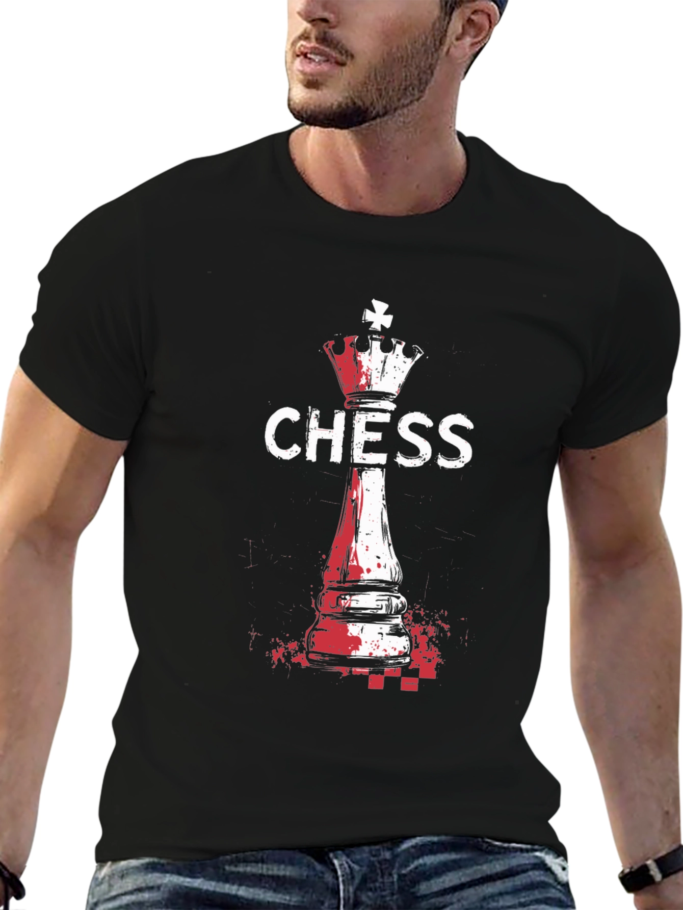 Chess King Graphic T-Shirt - Stylish Casual Wear