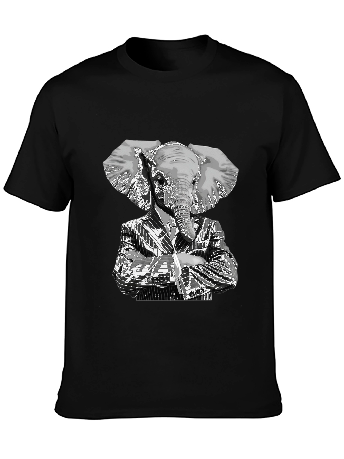 Elephant Gentleman Graphic Tee