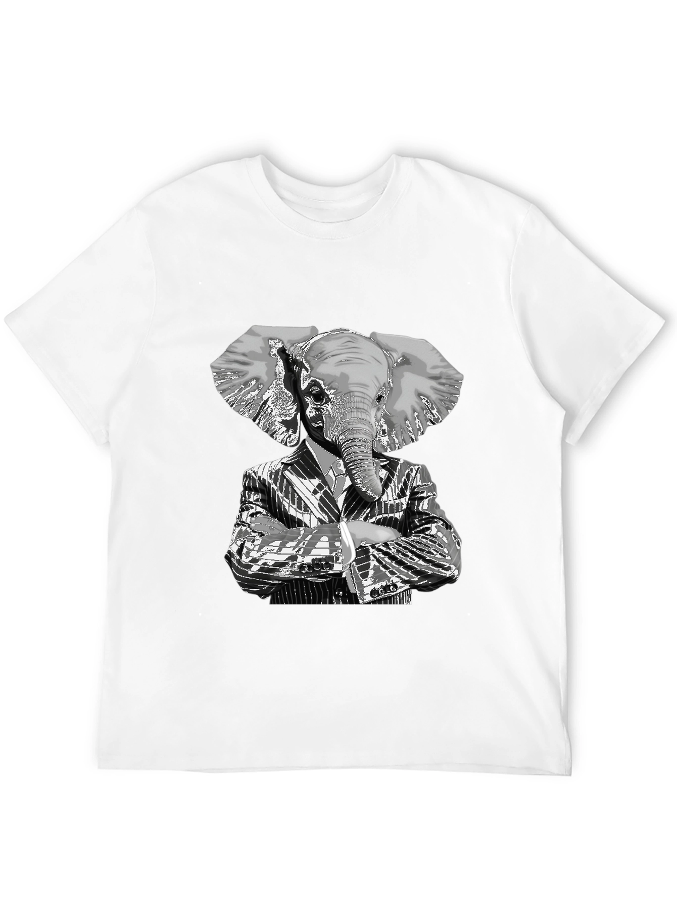 Elephant Gentleman Graphic Tee