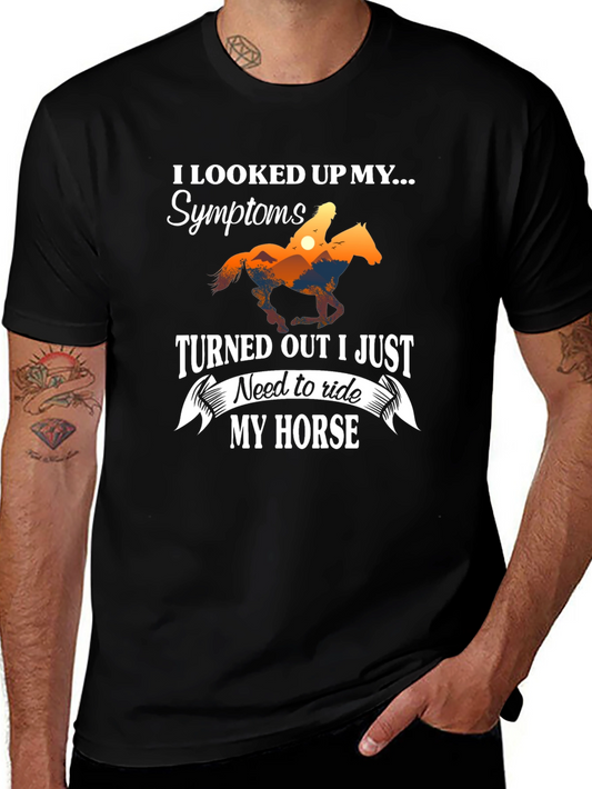 Funny Horse Riding T-Shirt - Need to Ride My Horse