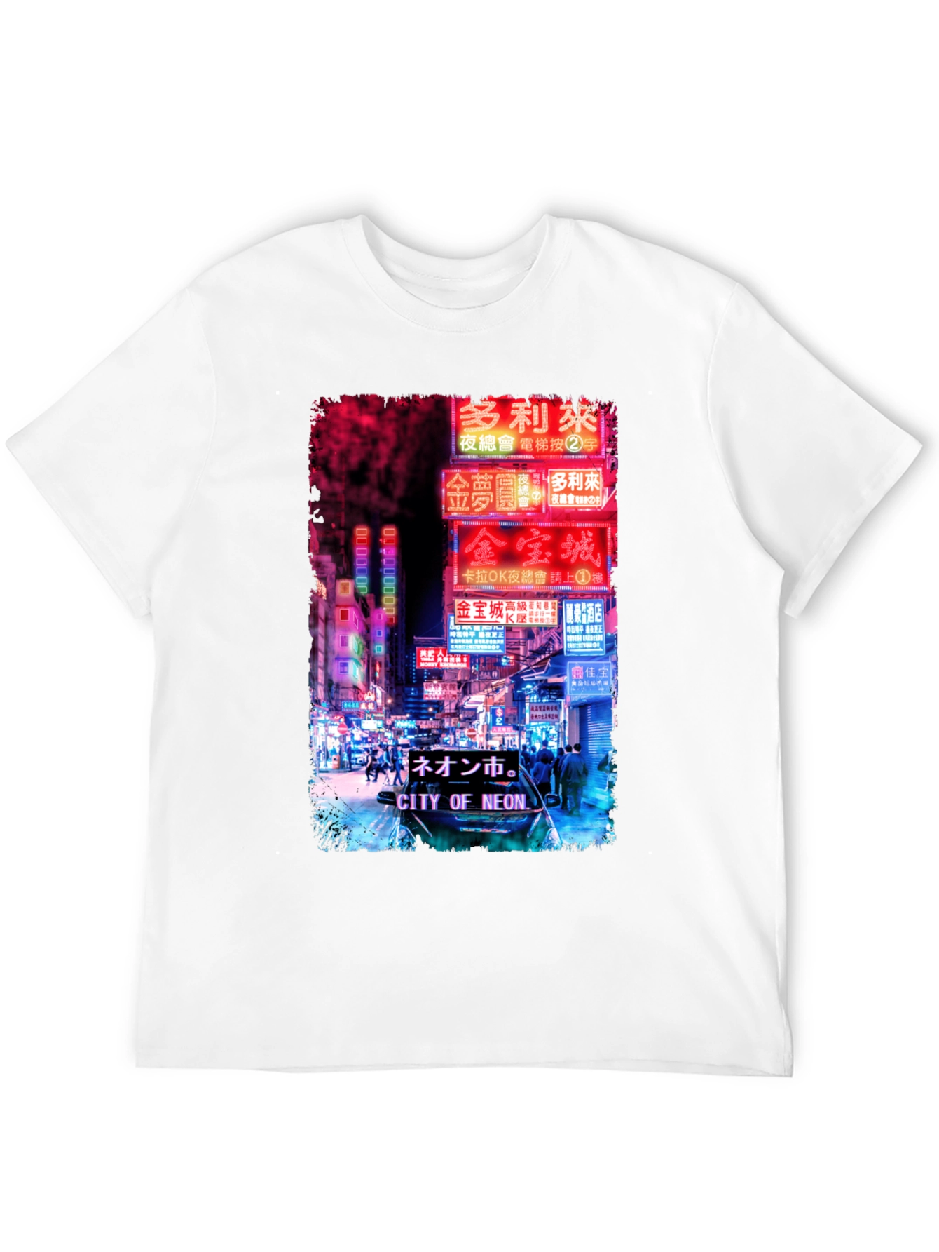 City of Neon T-Shirt - Urban Streetwear