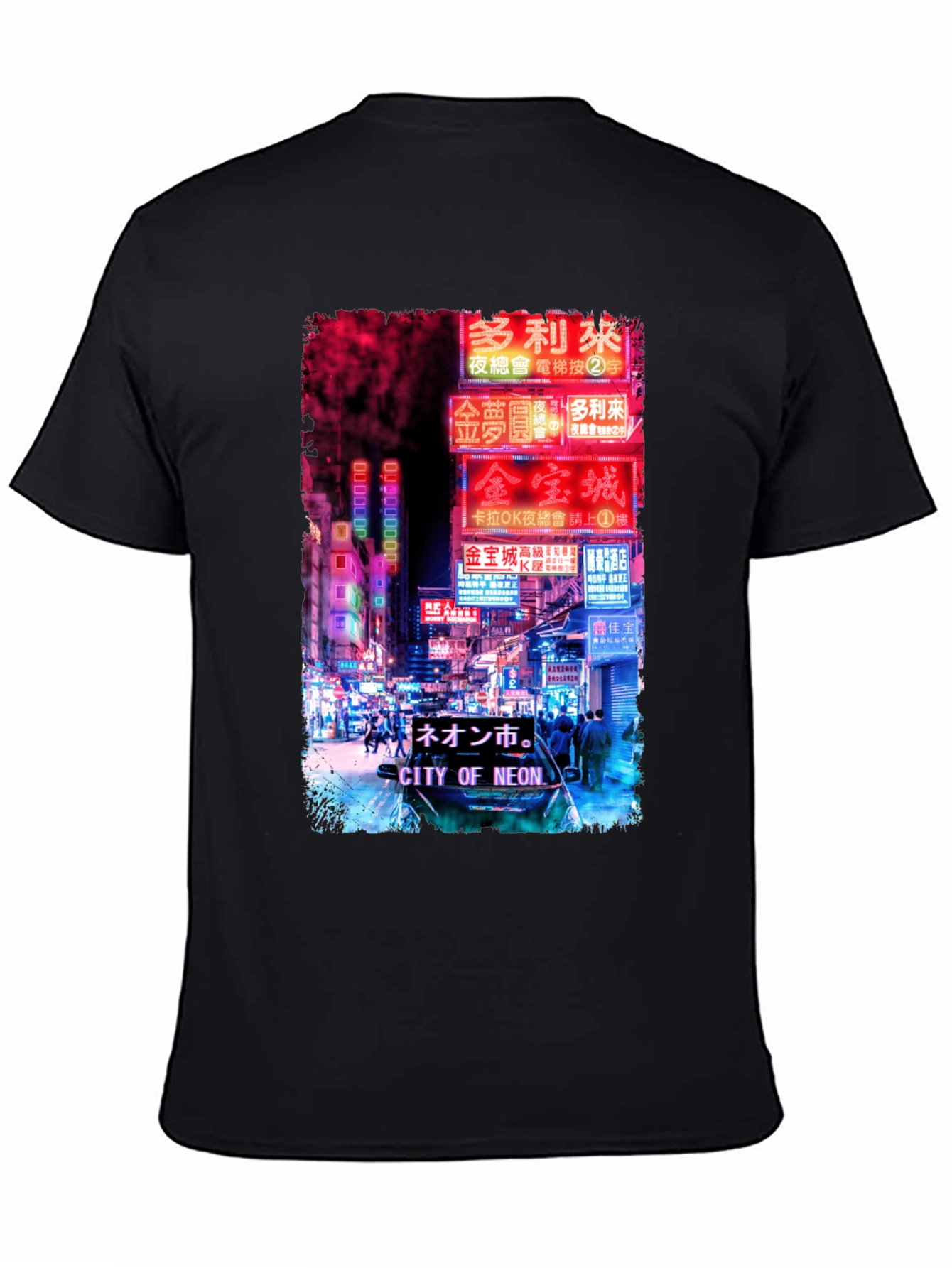 City of Neon T-Shirt - Urban Streetwear