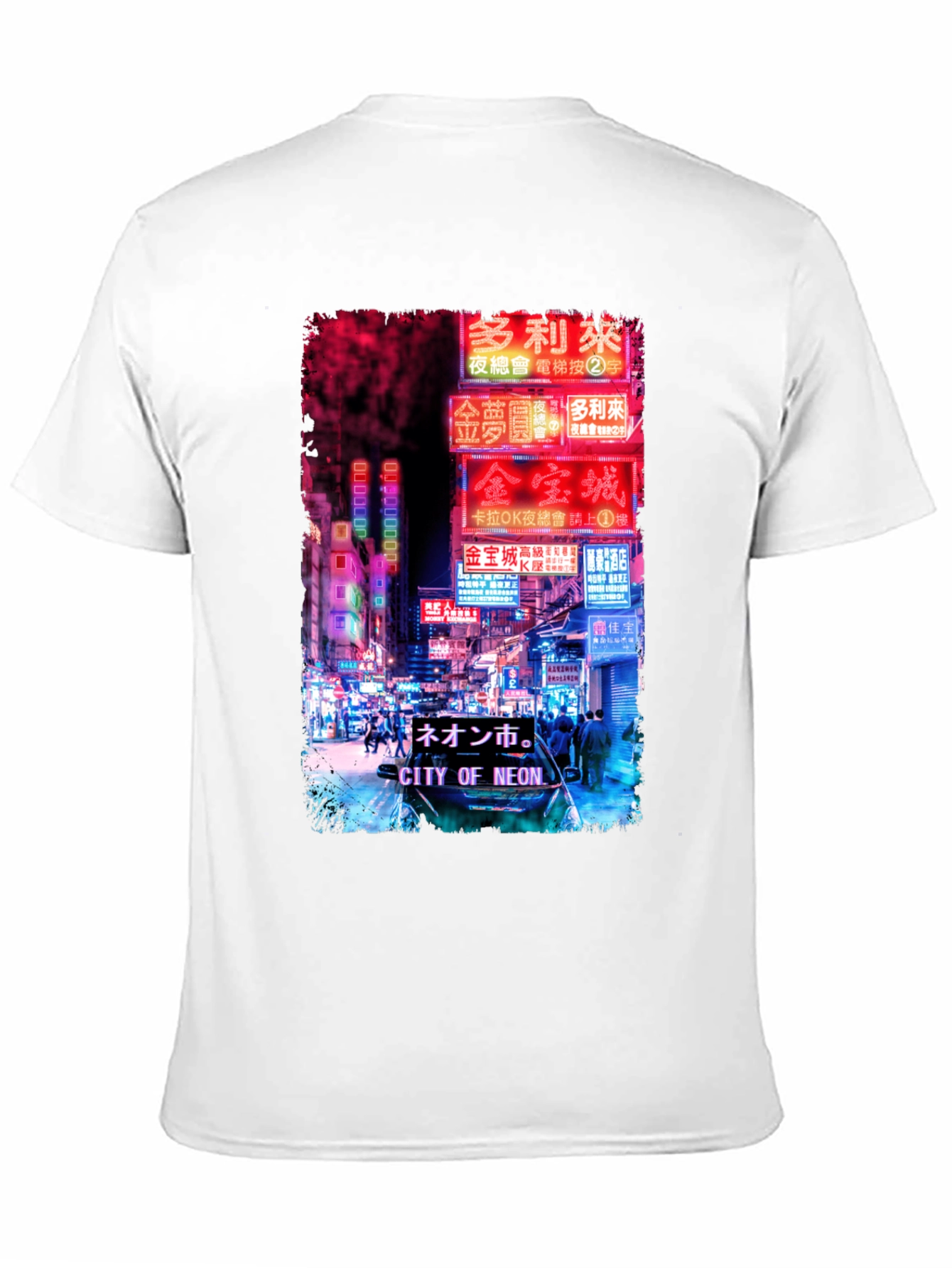 City of Neon T-Shirt - Urban Streetwear