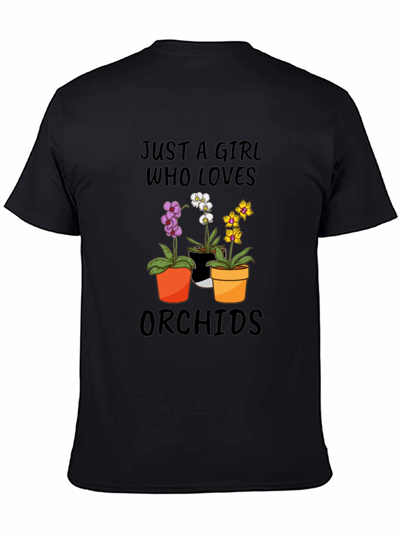 Just A Girl Who Loves Orchids T-Shirt