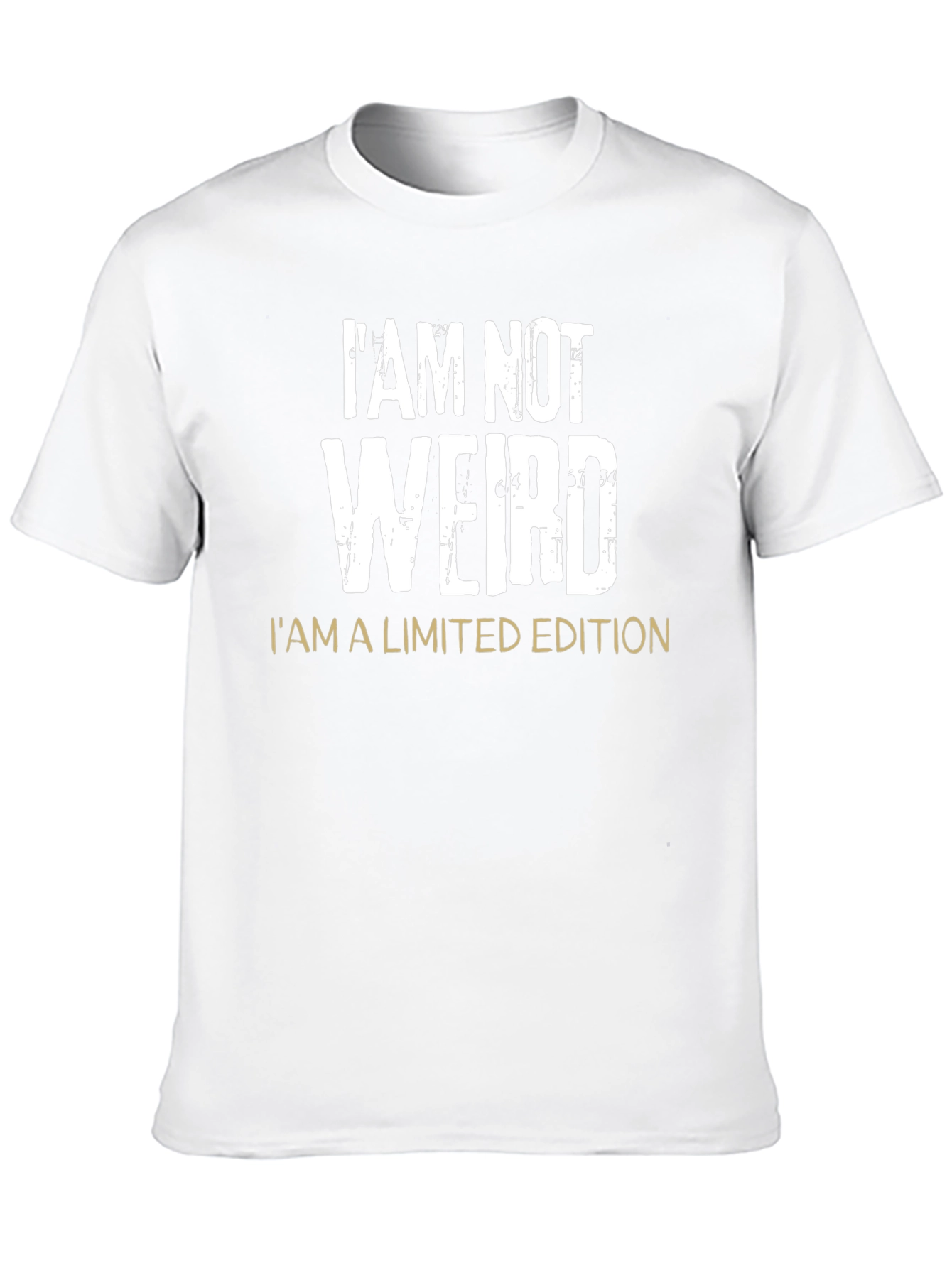 Im Not Weird Limited Edition Black T-Shirt