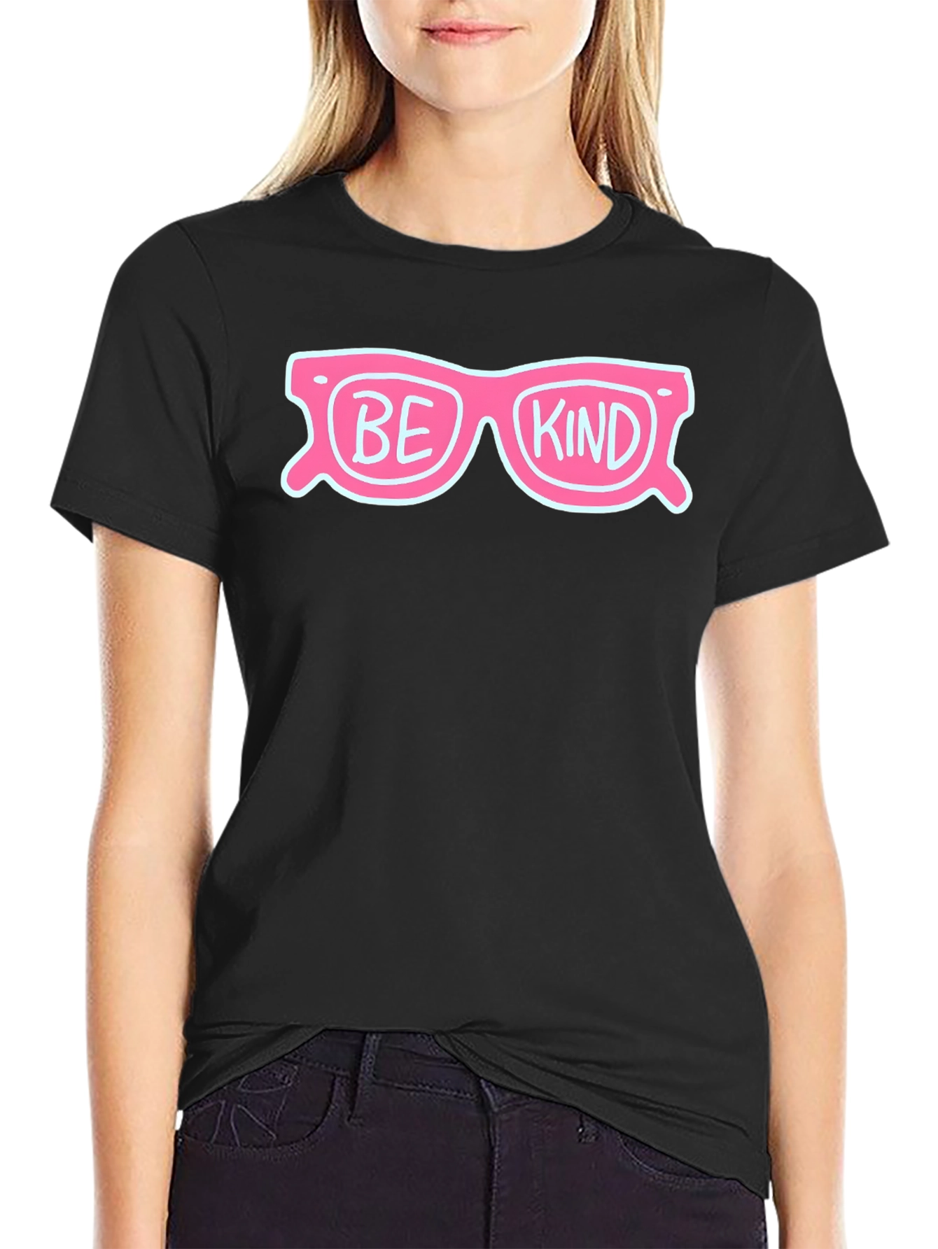 Be Kind Sunglasses Graphic T-Shirt