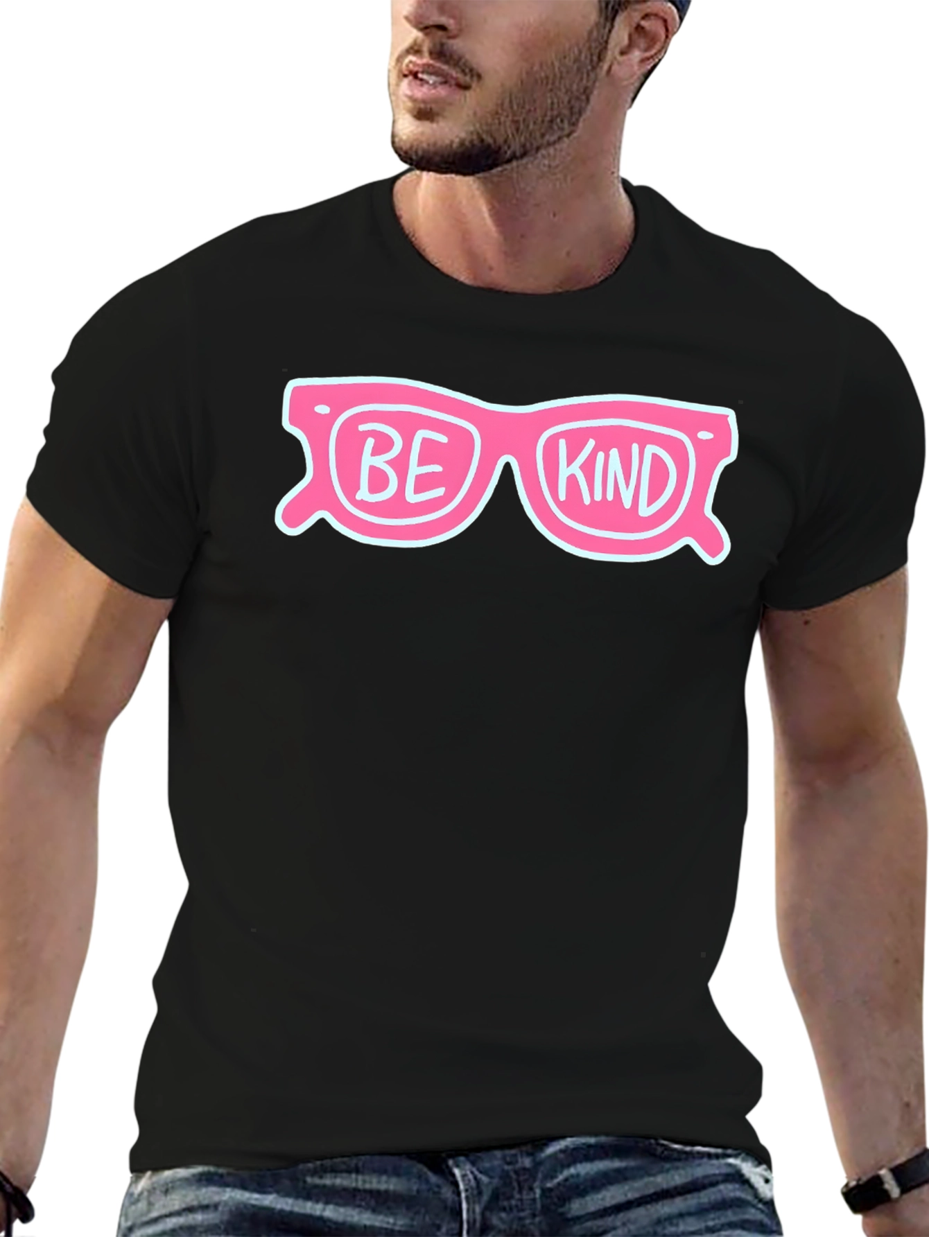 Be Kind Sunglasses Graphic T-Shirt