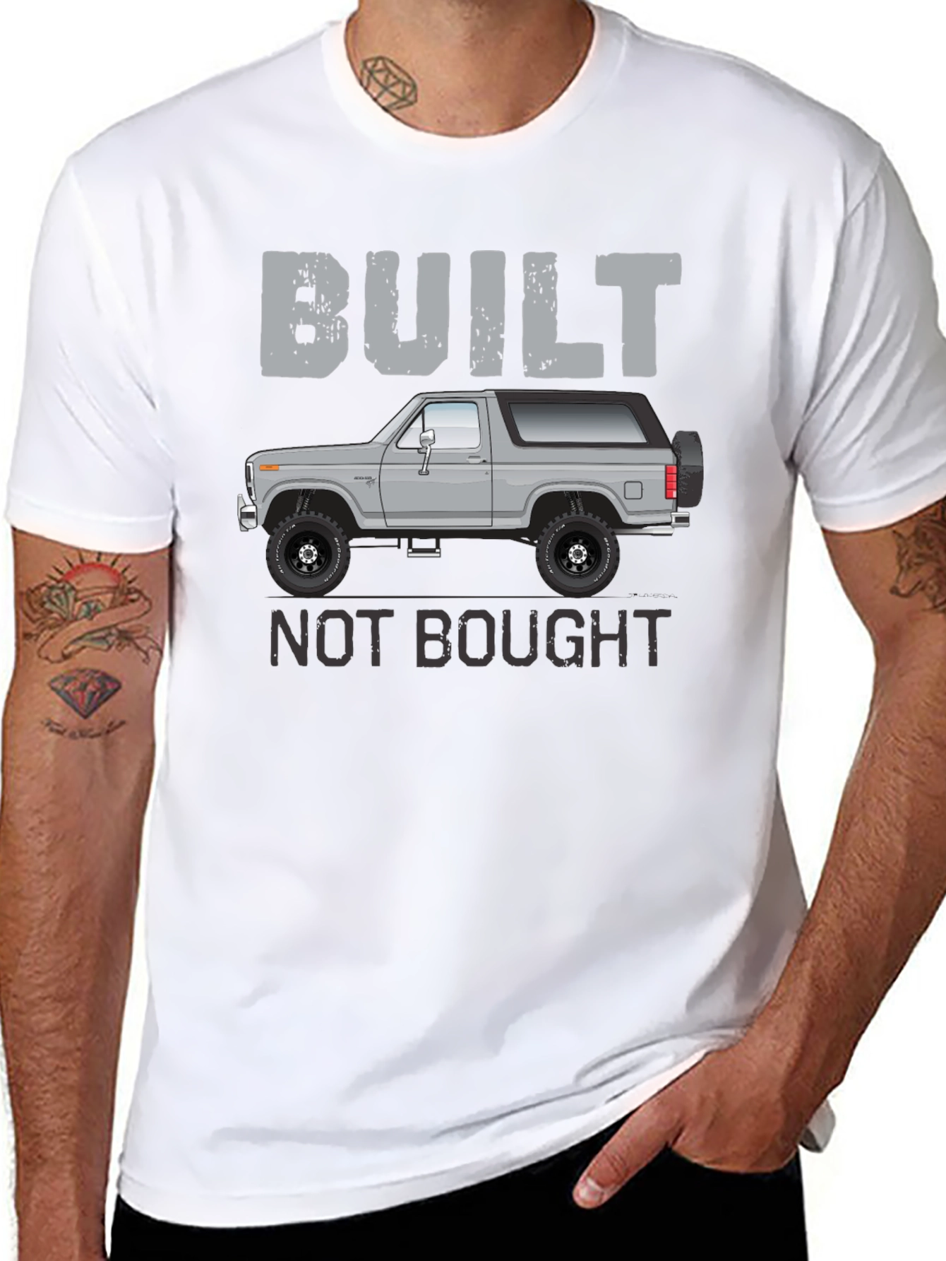 Built Not Bought T-Shirt | Off-Road Vehicle