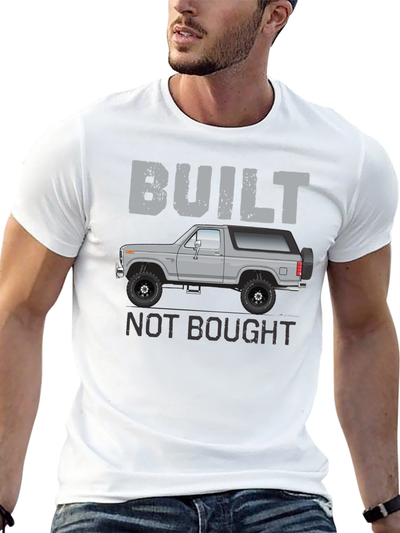 Built Not Bought T-Shirt | Off-Road Vehicle