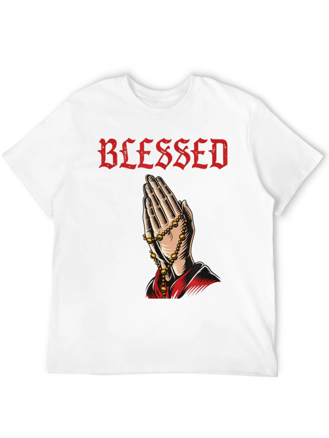 Blessed Praying Hands Graphic Tee