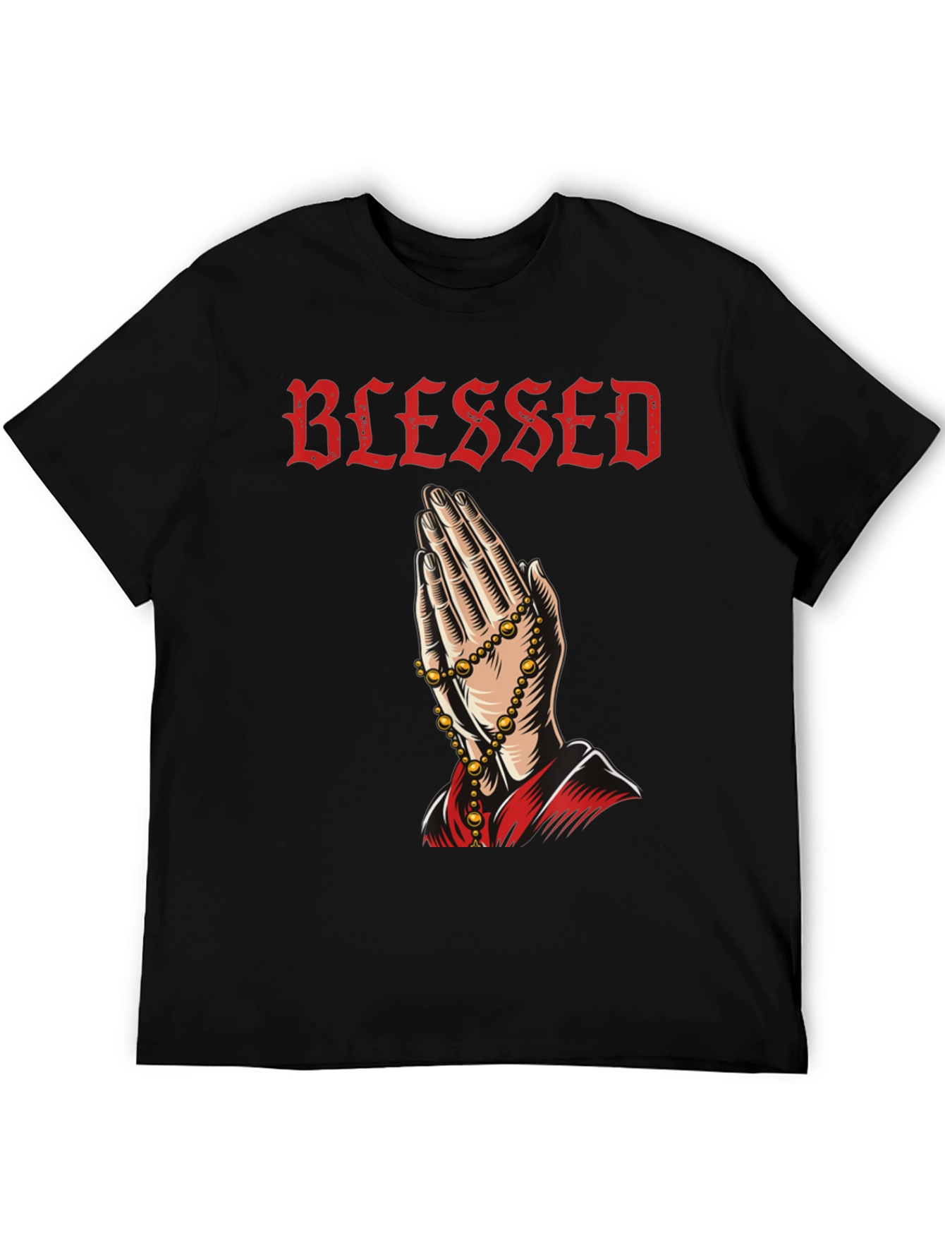 Blessed Praying Hands Graphic Tee