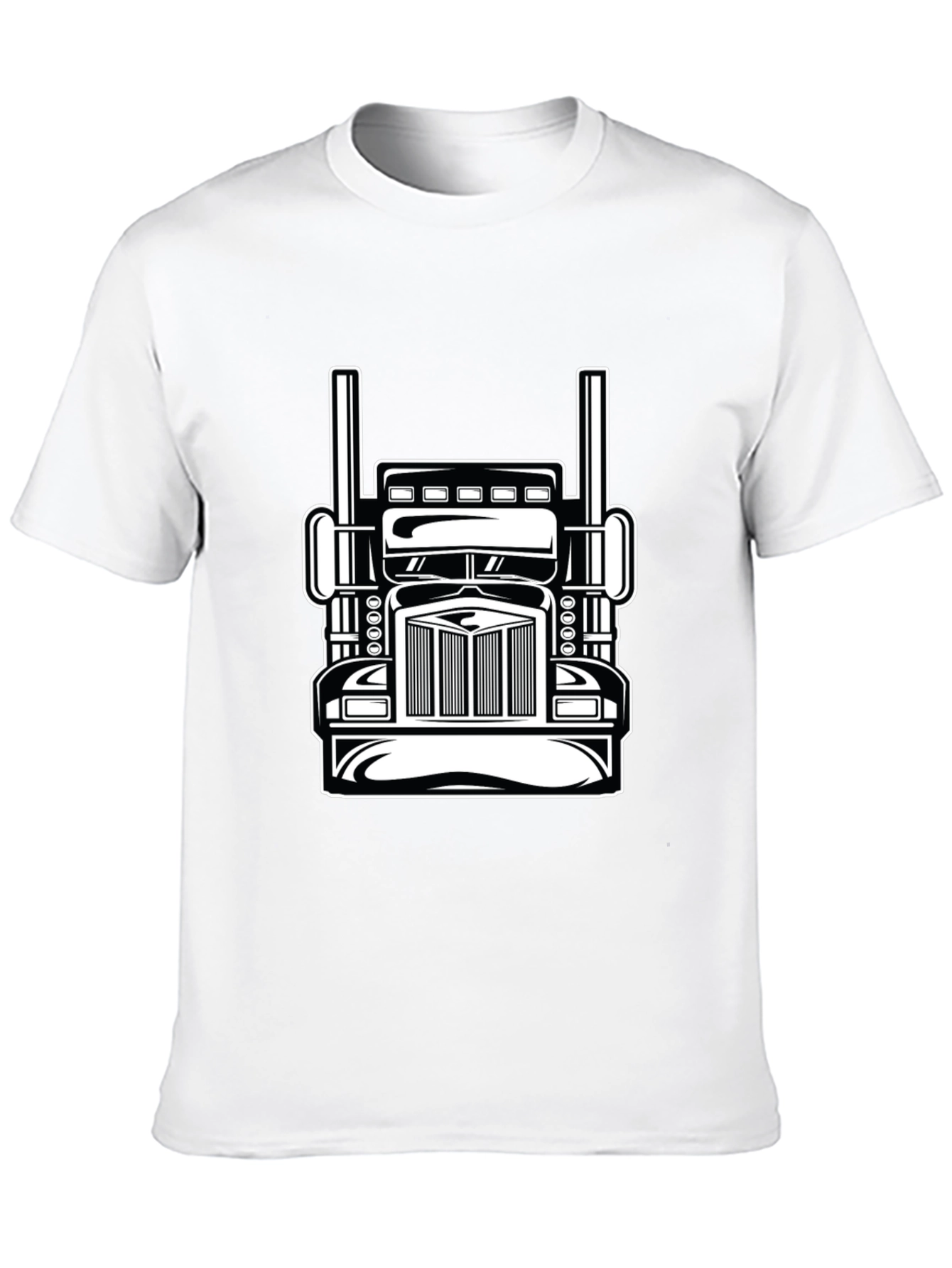 Truck Graphic T-Shirt - Bold Black Tee