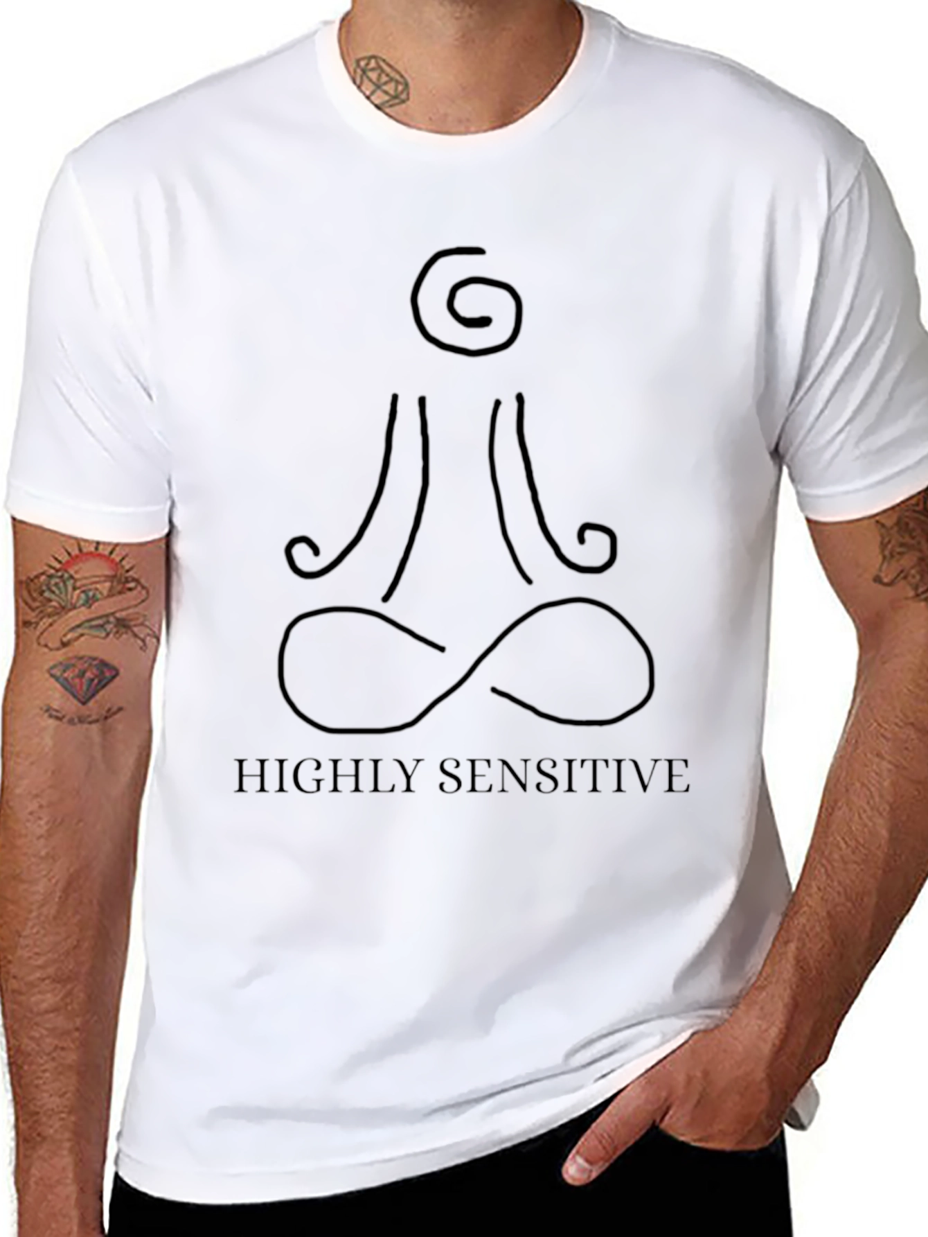 Highly Sensitive Person Yoga T-Shirt