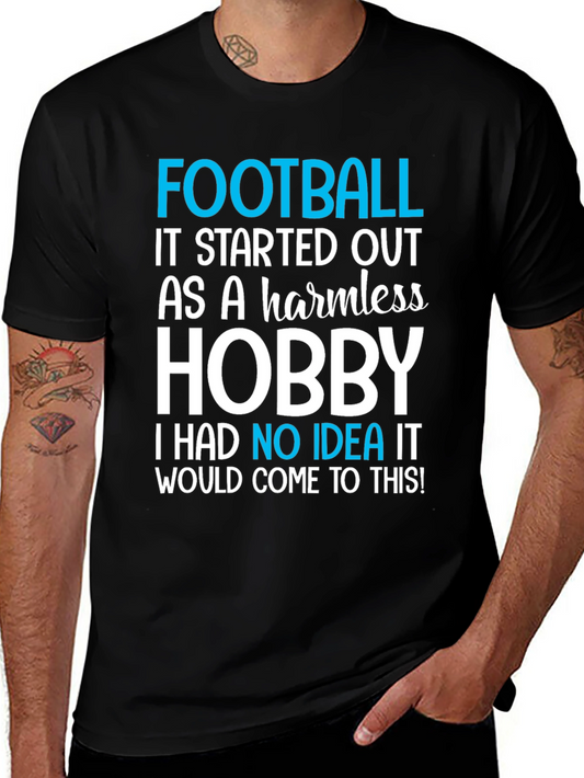 Football Hobby Graphic T-Shirt