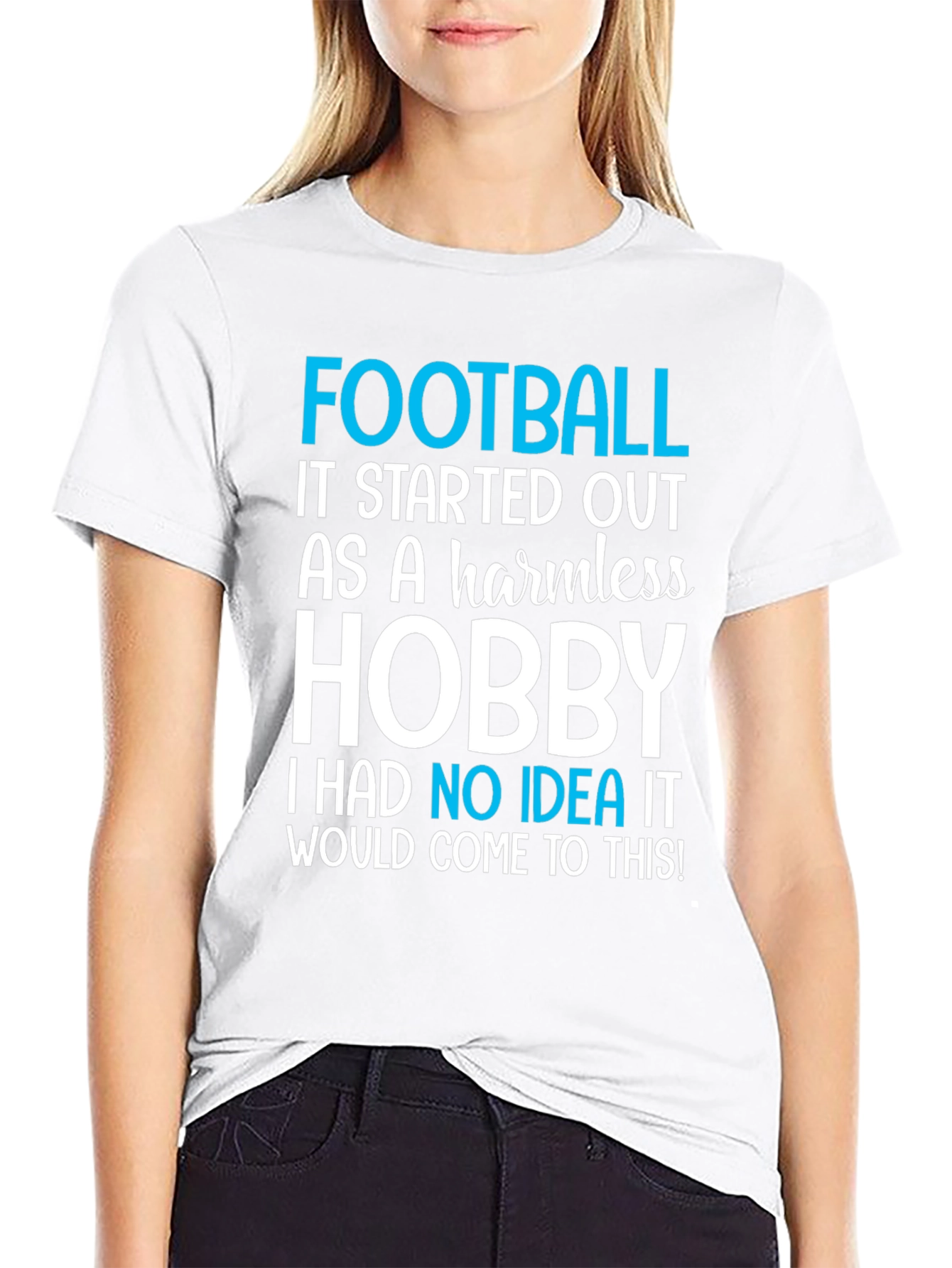 Football Hobby Graphic T-Shirt