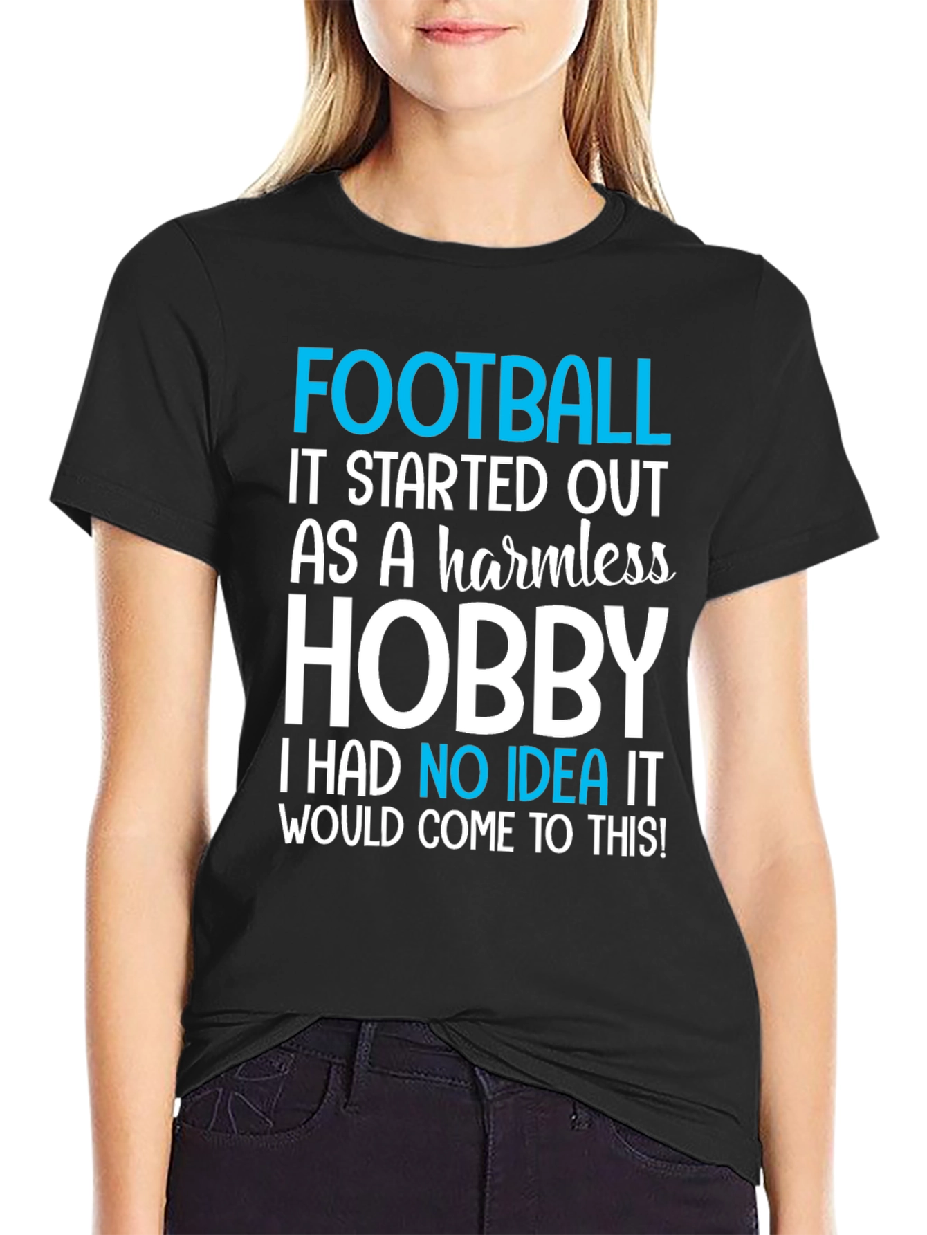 Football Hobby Graphic T-Shirt