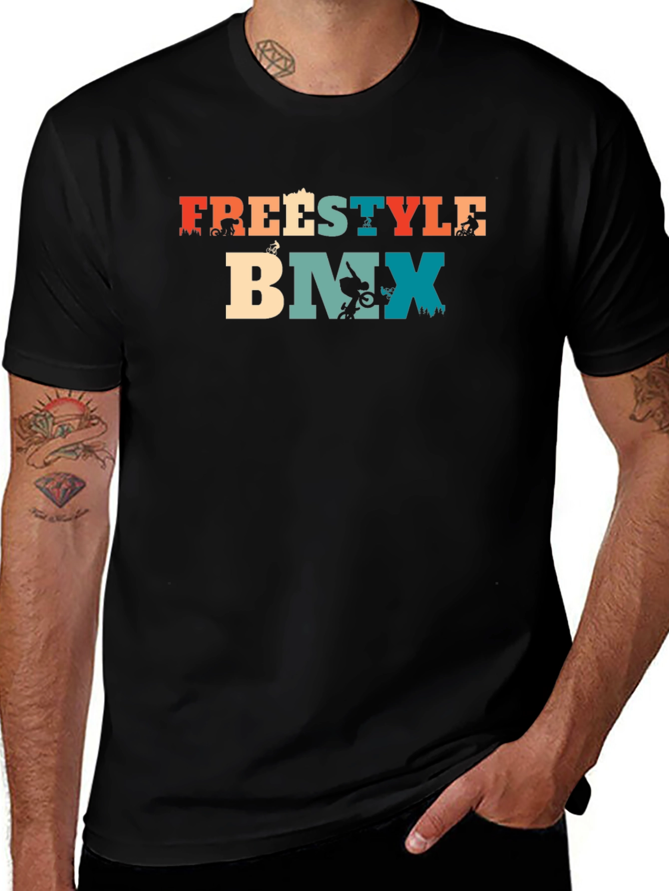 Freestyle BMX Graphic T-Shirt