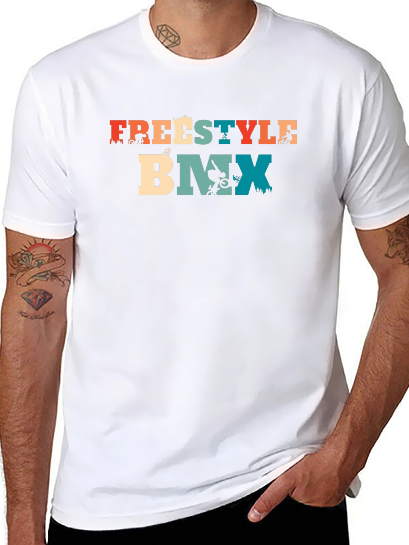 Freestyle BMX Graphic T-Shirt