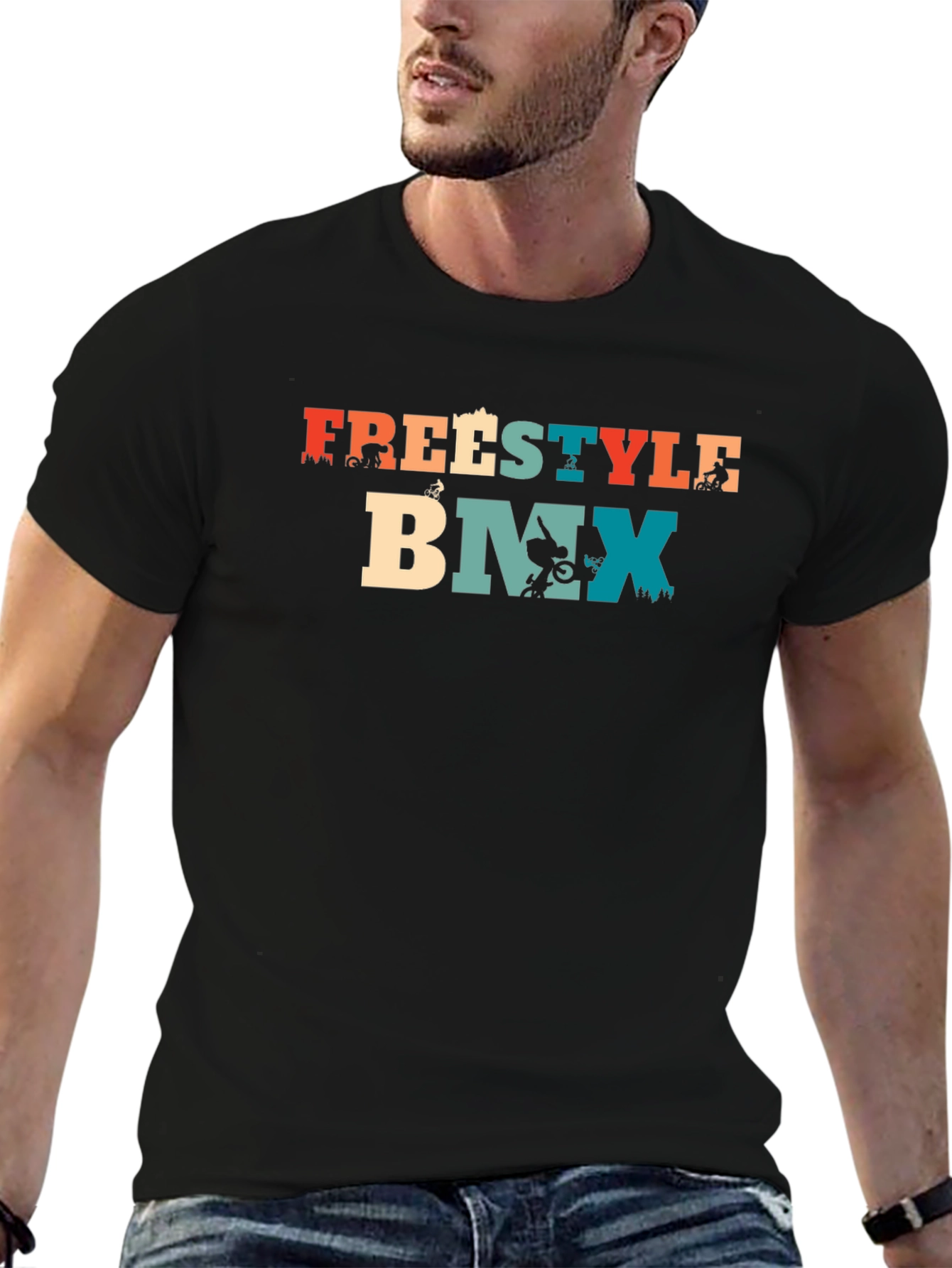 Freestyle BMX Graphic T-Shirt