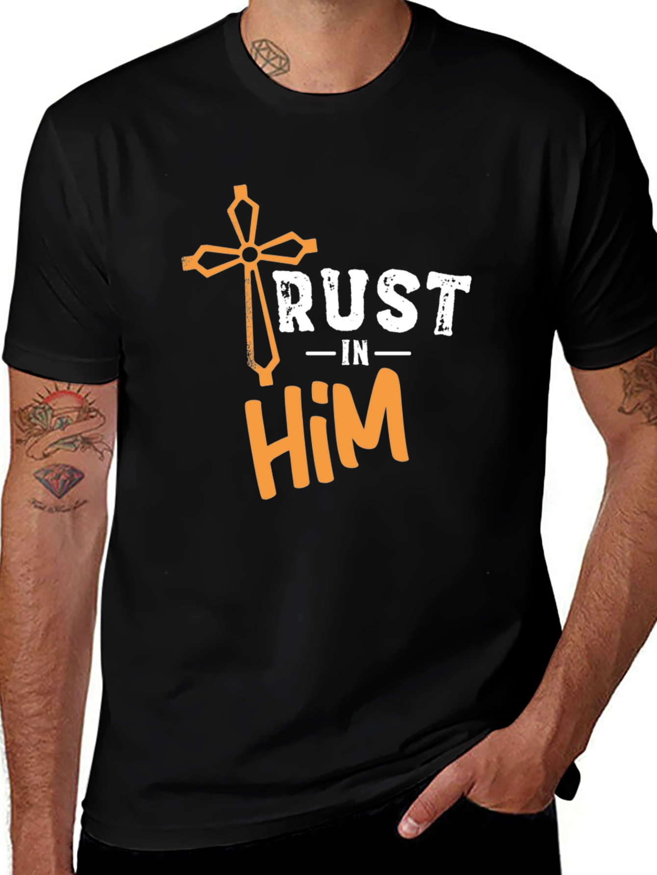 Trust in Him Christian T-Shirt