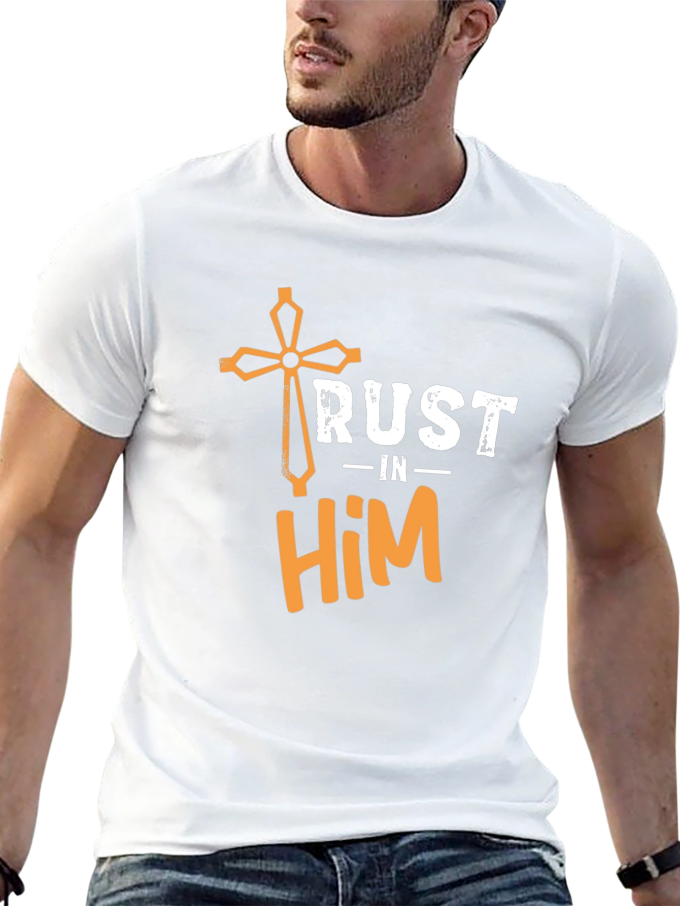 Trust in Him Christian T-Shirt