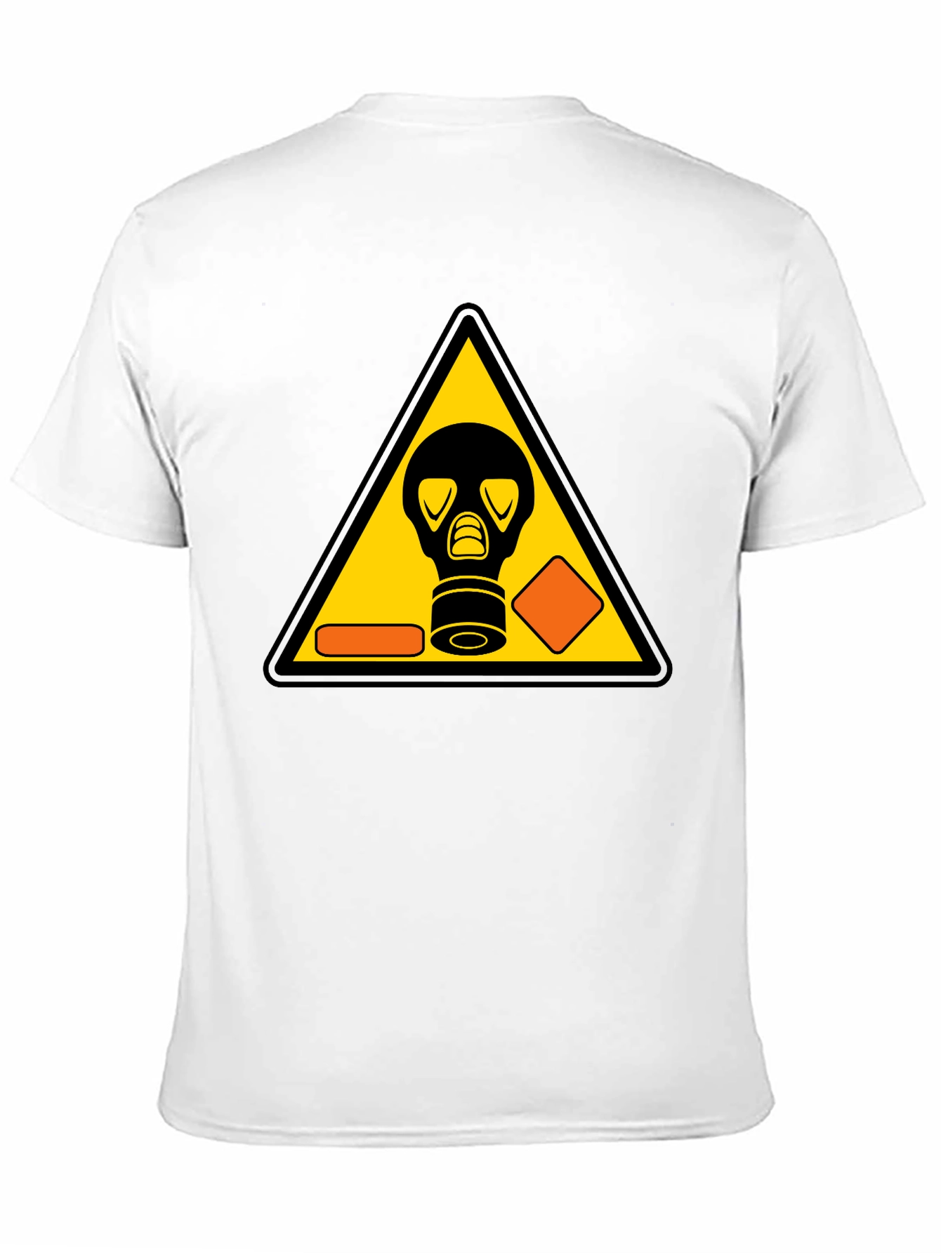 Hazard Gas Mask Graphic T-Shirt
