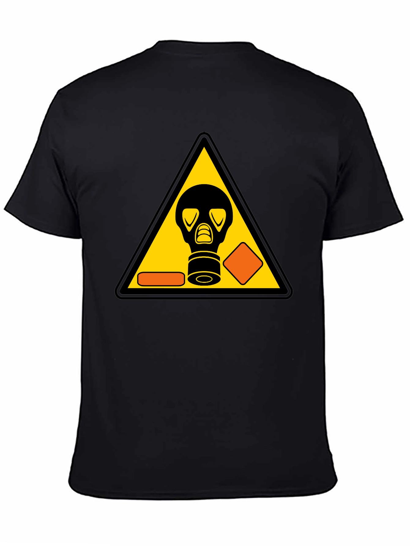 Hazard Gas Mask Graphic T-Shirt