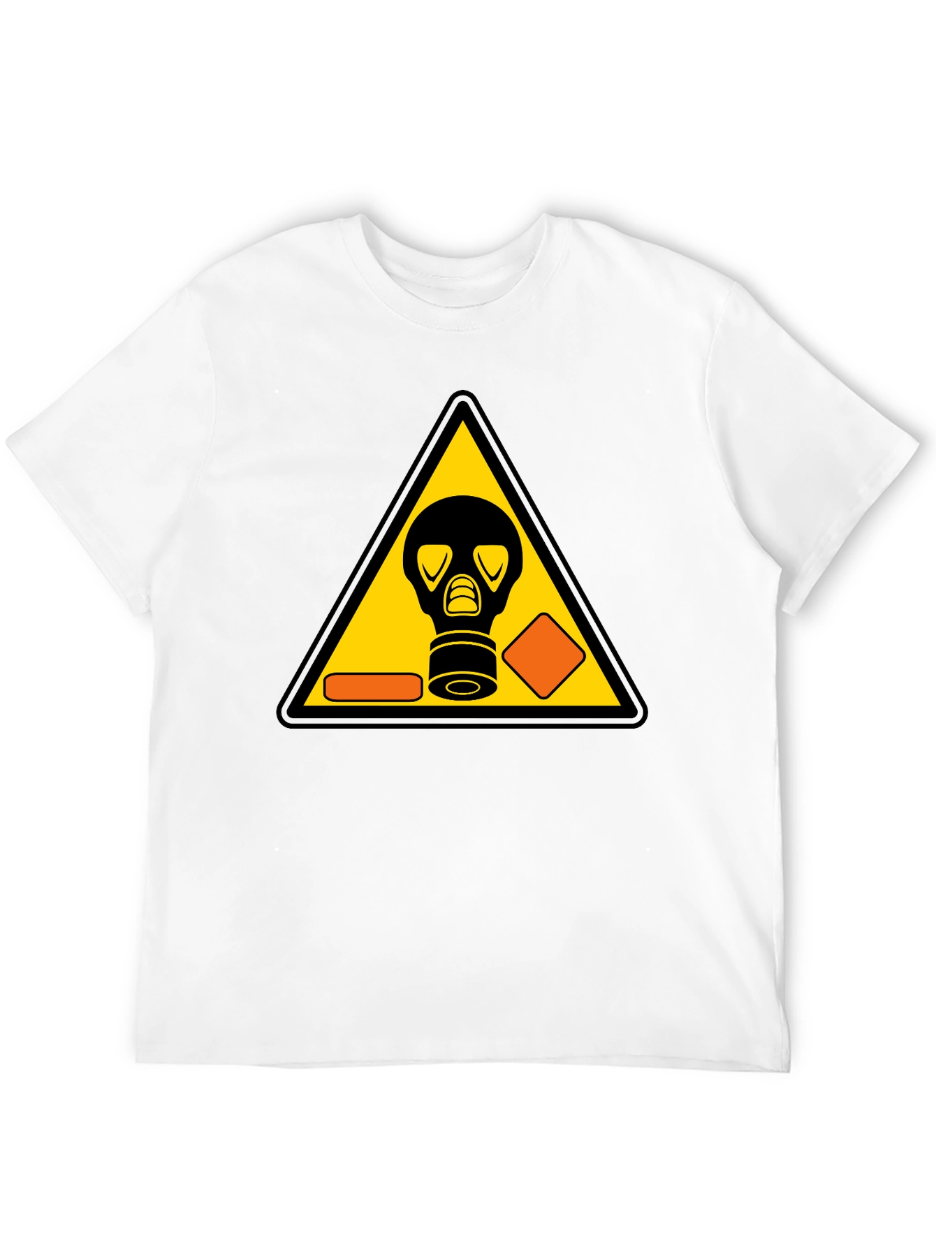 Hazard Gas Mask Graphic T-Shirt