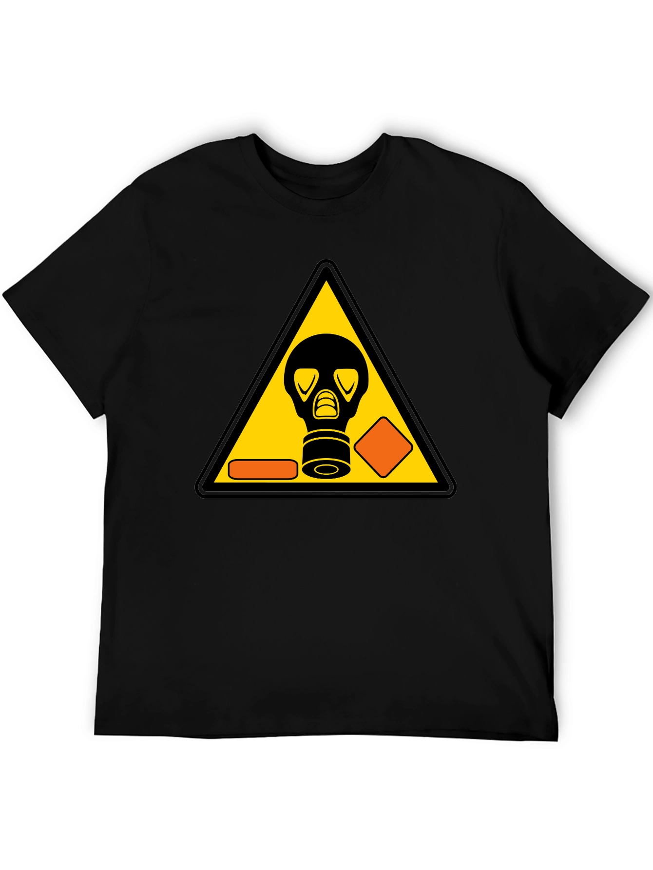 Hazard Gas Mask Graphic T-Shirt