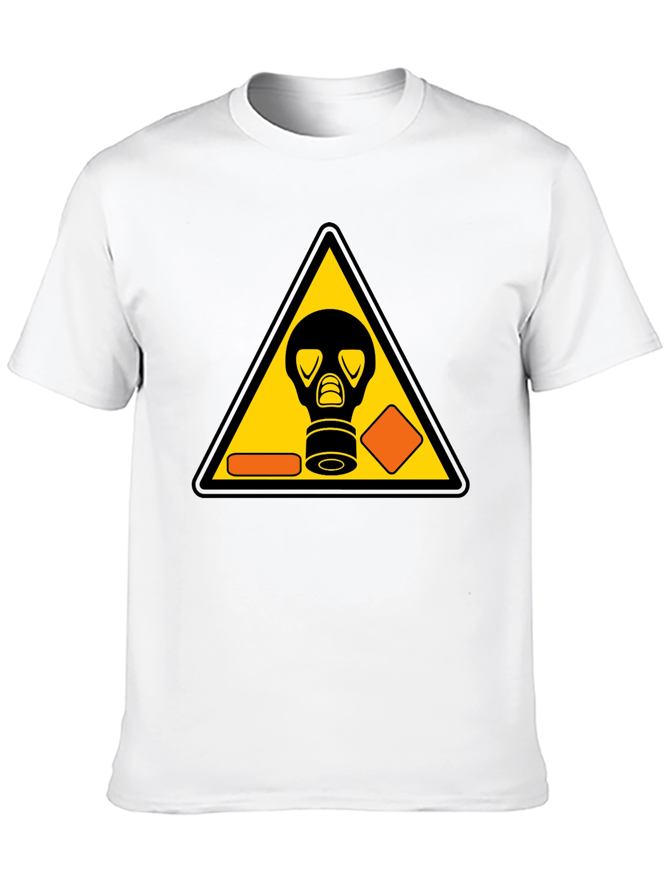 Hazard Gas Mask Graphic T-Shirt