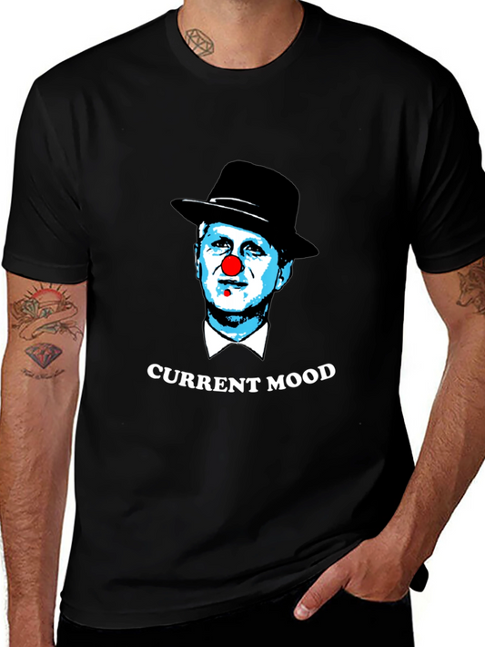 Current Mood Clown Graphic T-Shirt