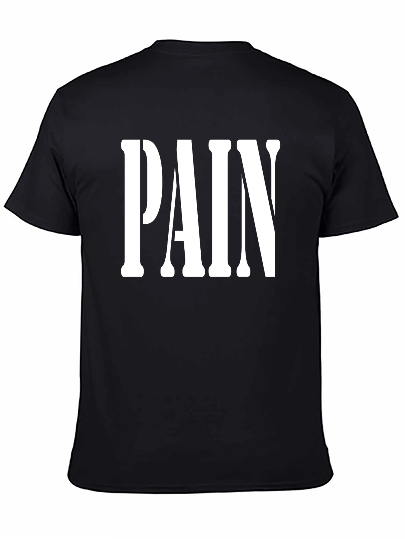 Pain Graphic T-Shirt - Classic Black Tee