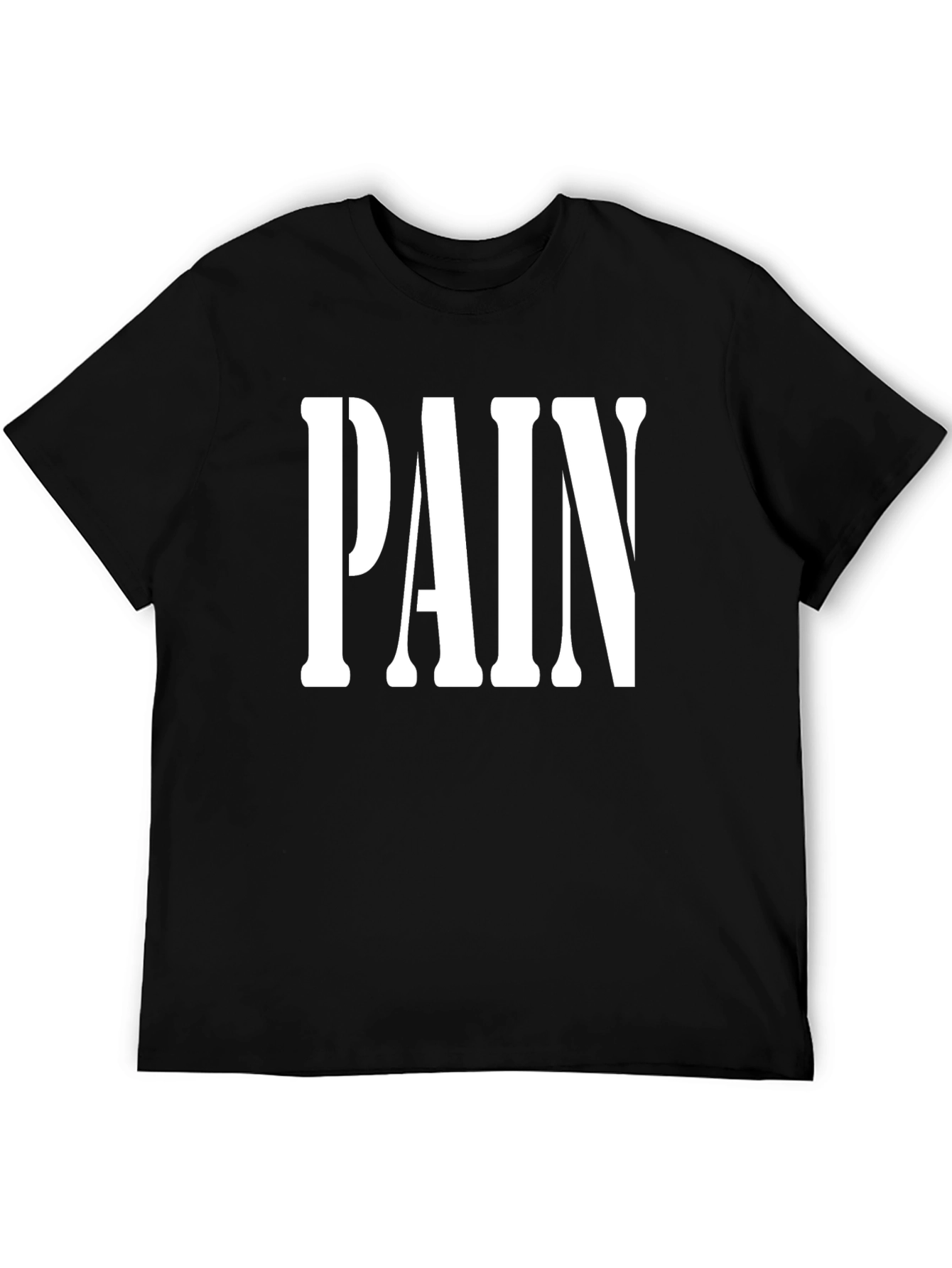 Pain Graphic T-Shirt - Classic Black Tee