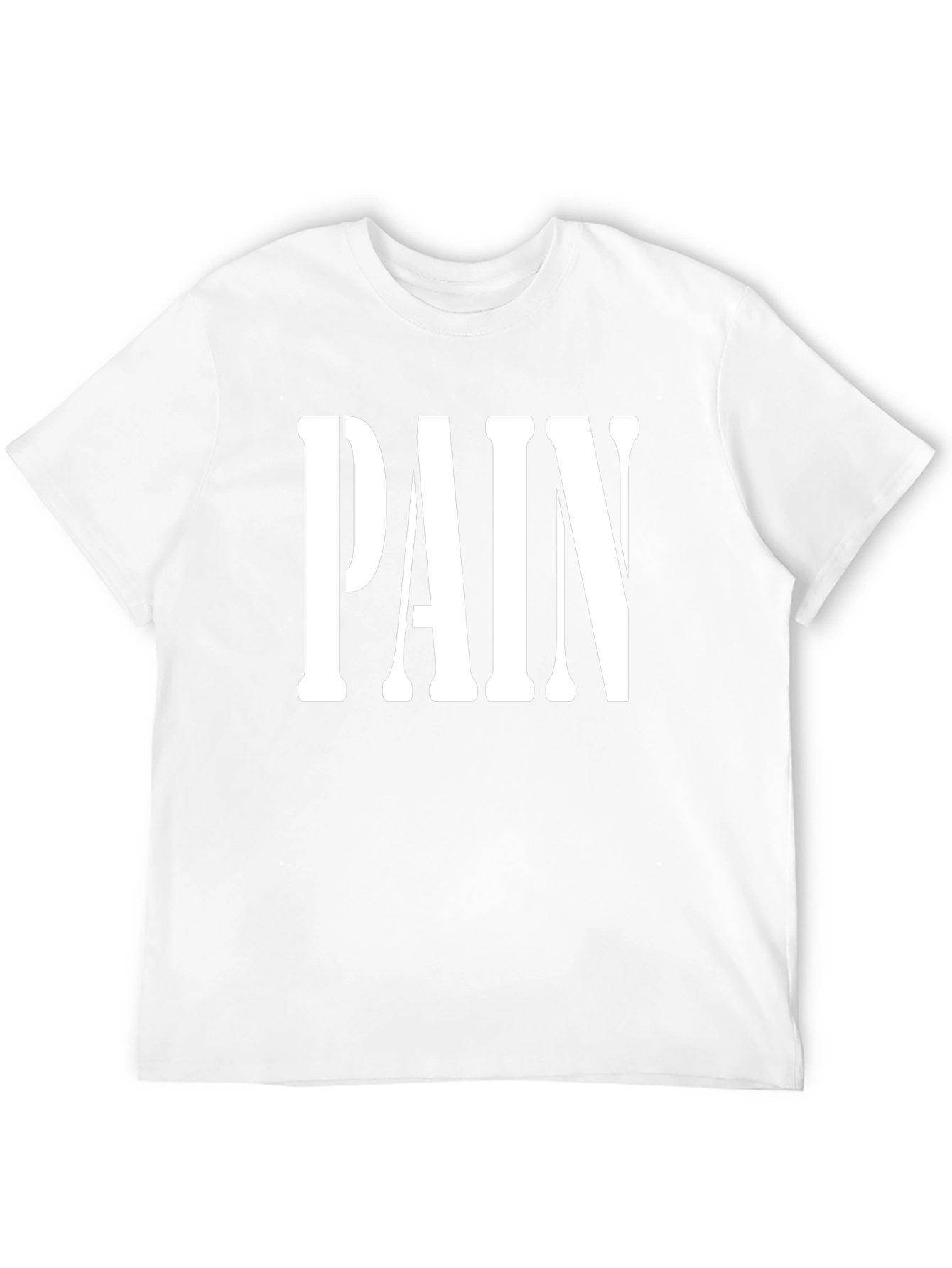 Pain Graphic T-Shirt - Classic Black Tee