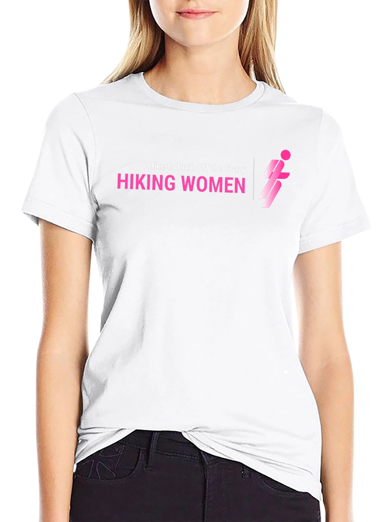 Hiking Women T-Shirt - Burn Off The Crazy