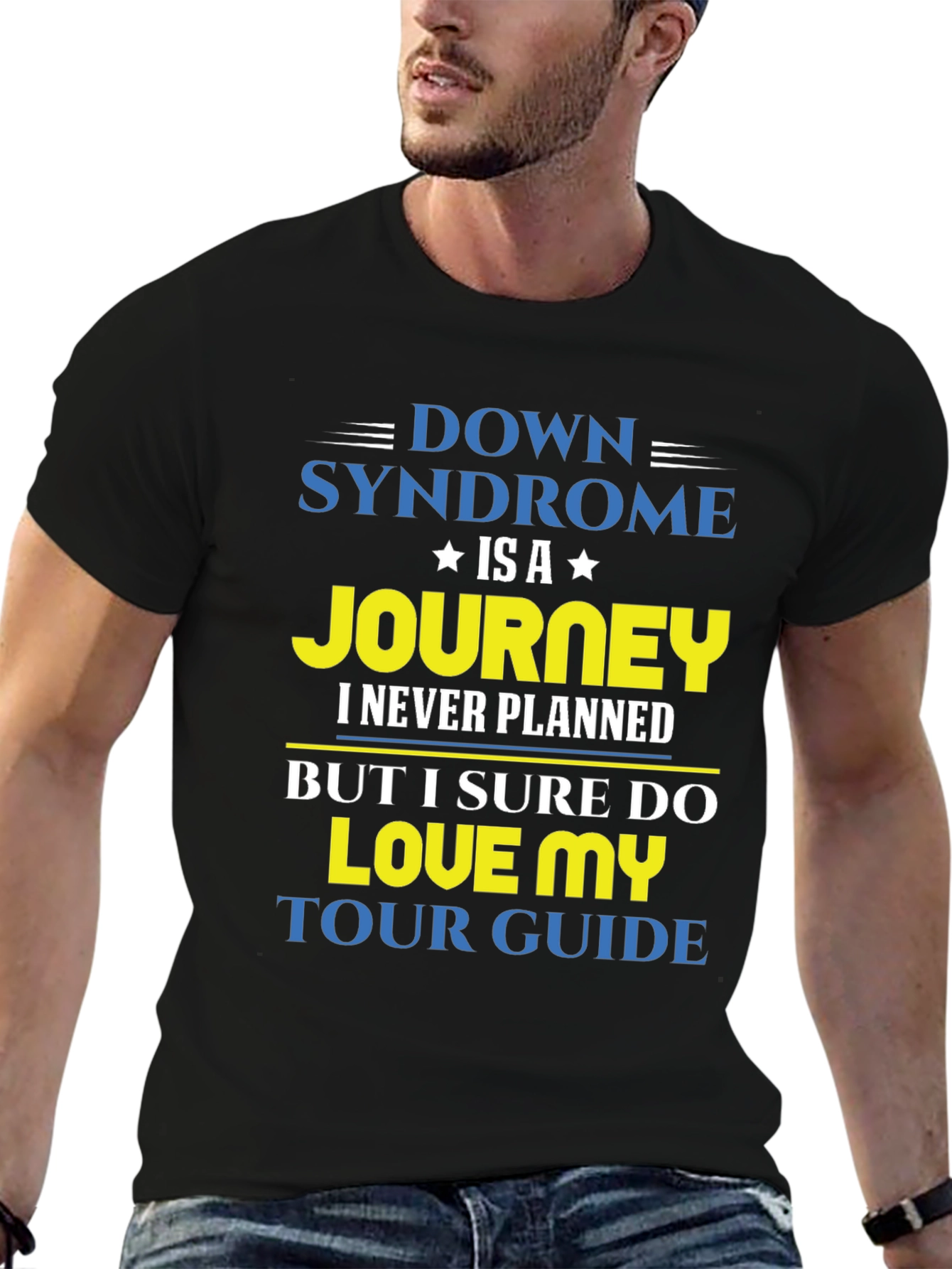 Down Syndrome Journey T-Shirt Tour Guide Tee