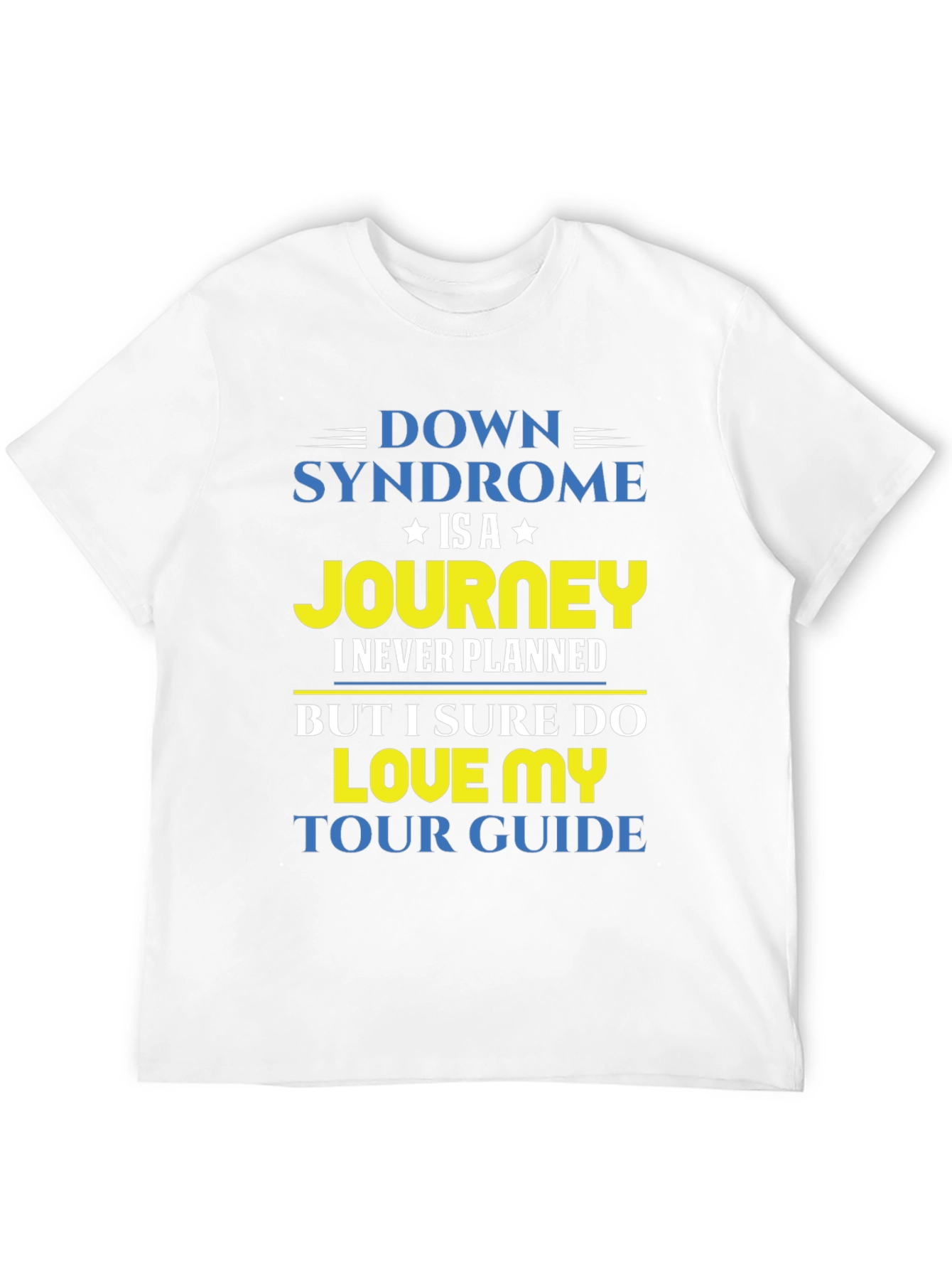 Down Syndrome Journey T-Shirt Tour Guide Tee