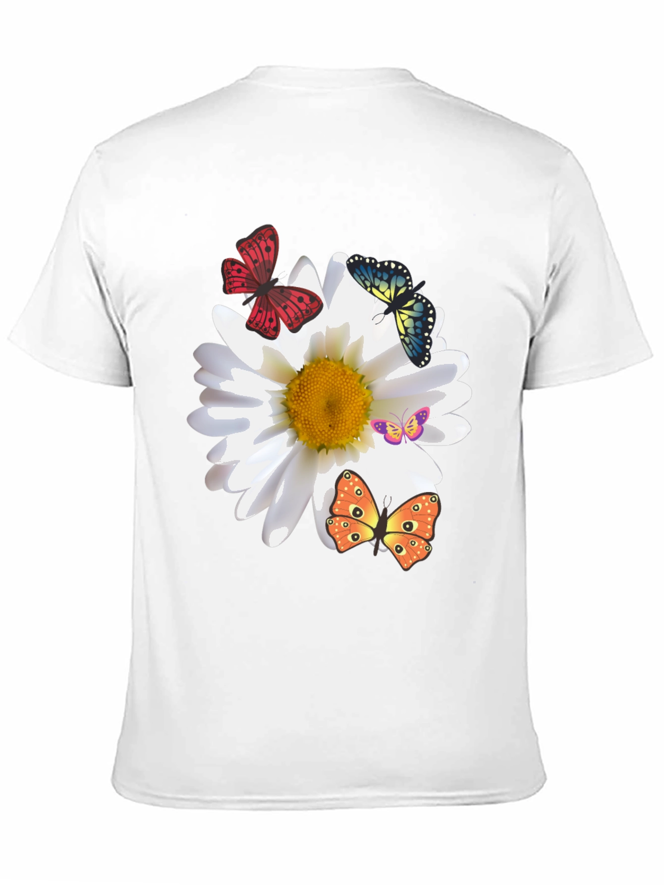 Butterfly & Daisy Graphic Tee