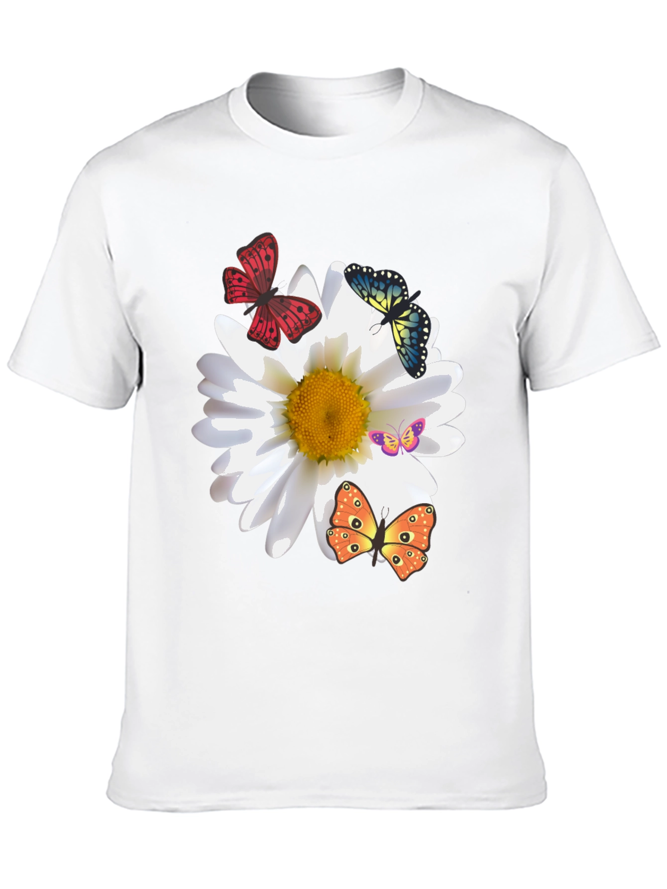 Butterfly & Daisy Graphic Tee