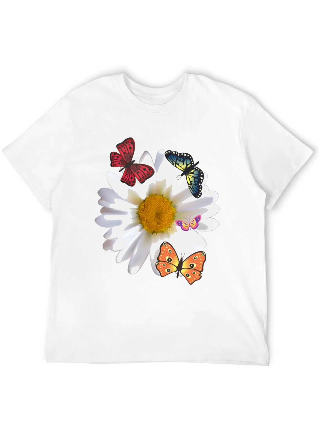 Butterfly & Daisy Graphic Tee