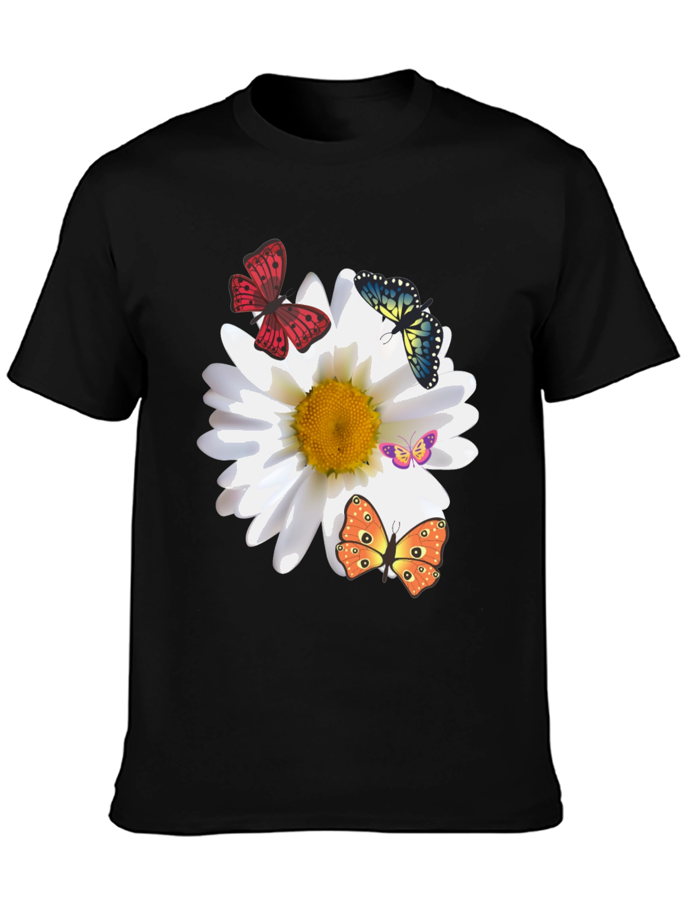 Butterfly & Daisy Graphic Tee
