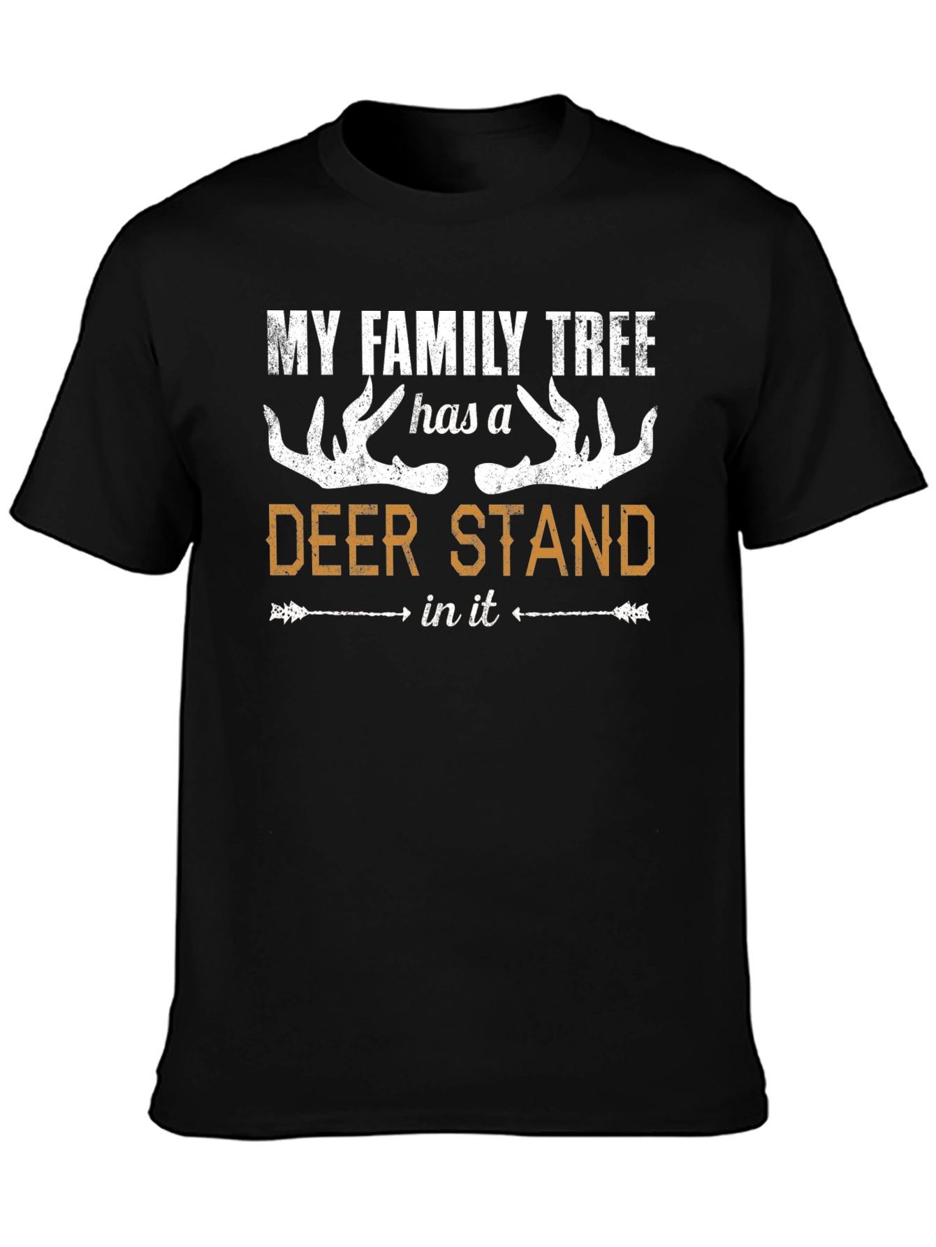 Deer Stand Family Tree Graphic Tee